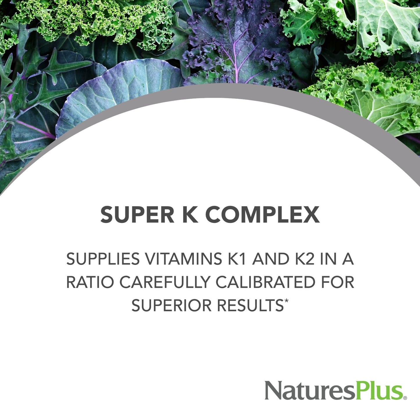 NaturesPlus PRO Super K Complex Capsules, 60 Count
