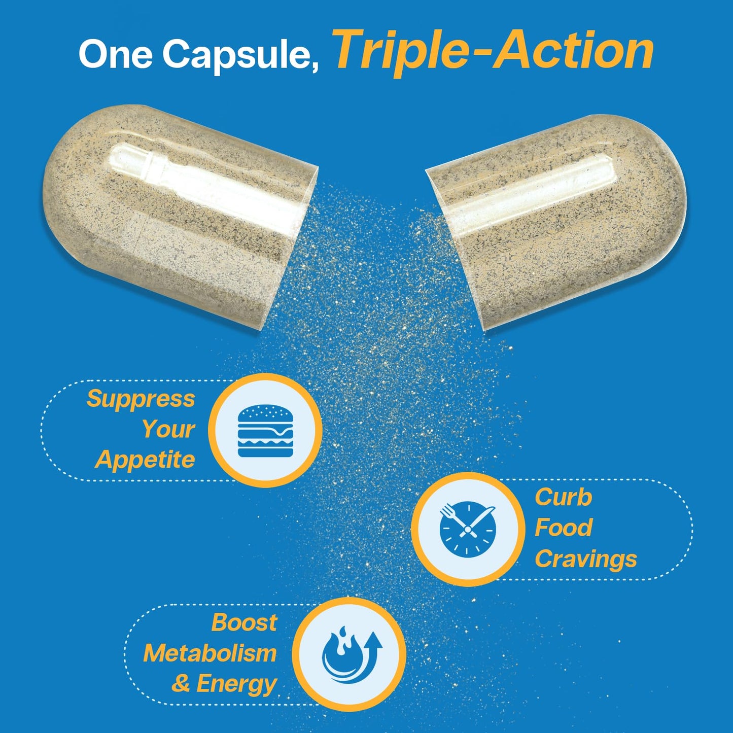 CuraLife Curaslim GLP-1 Weight Loss Support Capsule 120 Count