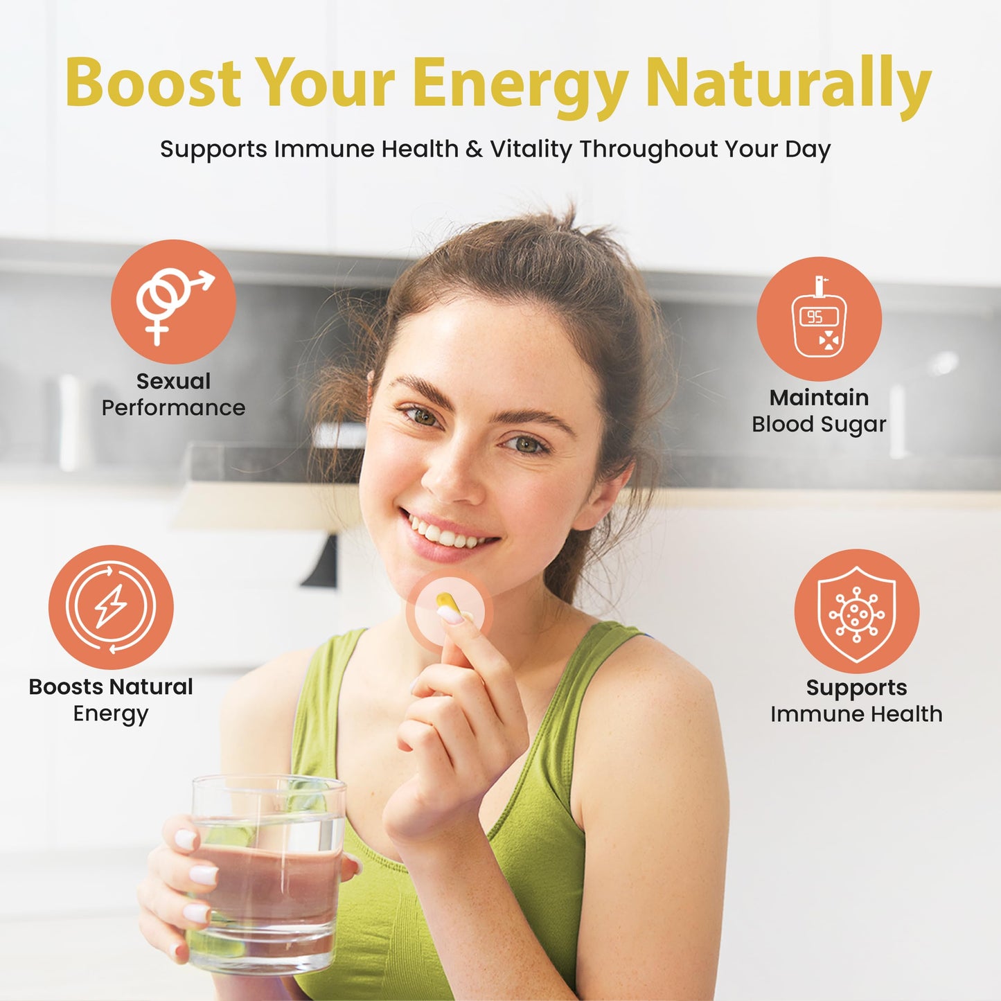 Bella All Natural Moringa Capsules Capsule 60 Count