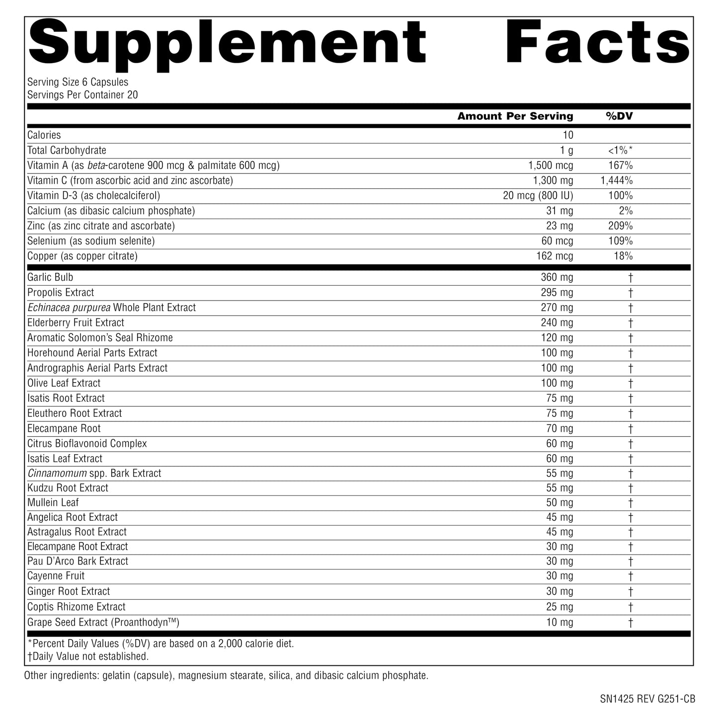 Source Naturals Wellness Formula Bio-Aligned Vitamins & Herbal Defense for Advanced Immune Support, 120 Capsules