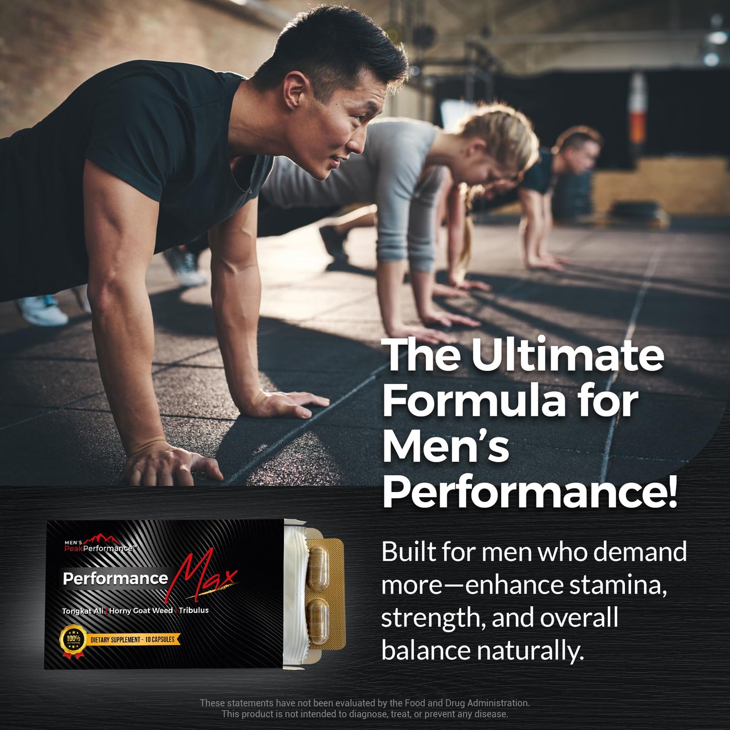 MEN'S PeakPerformance Masculinity Maximiser Capsule, 10 Capsules