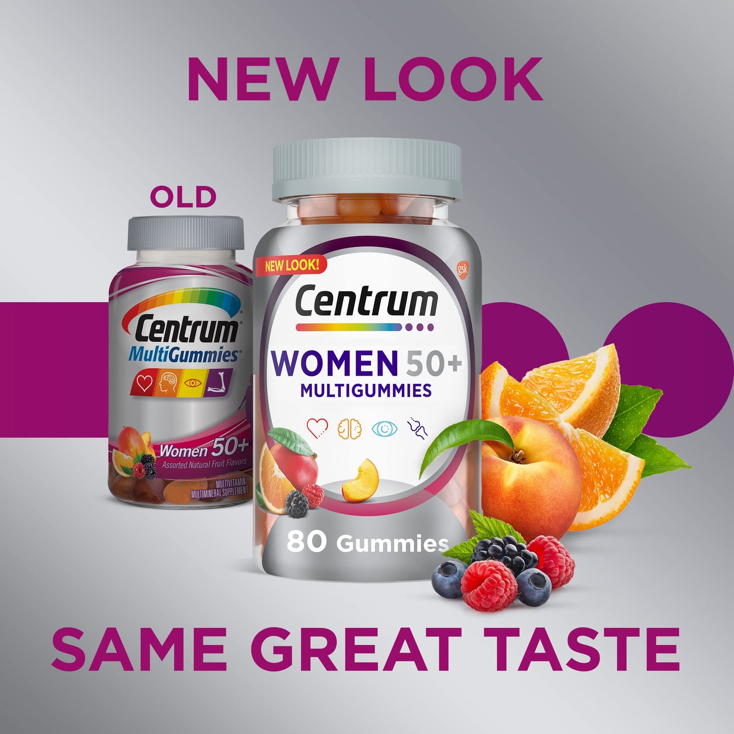 Centrum MultiGummies for Women 50 Plus Gummy, 140 Count
