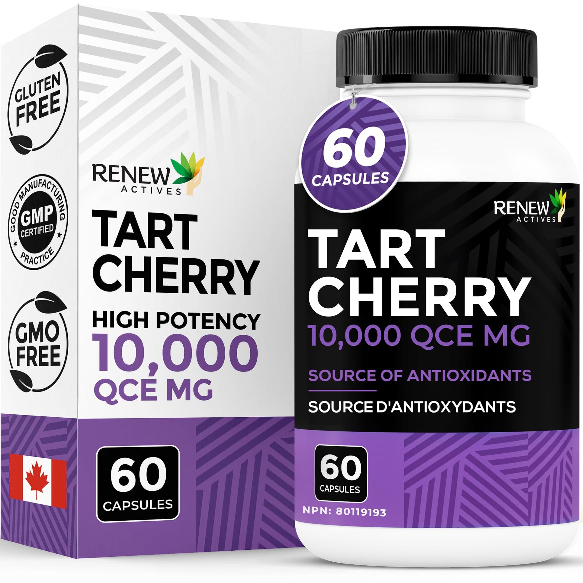 Renew Actives Tart Cherry Extra Capsules, 60 Count