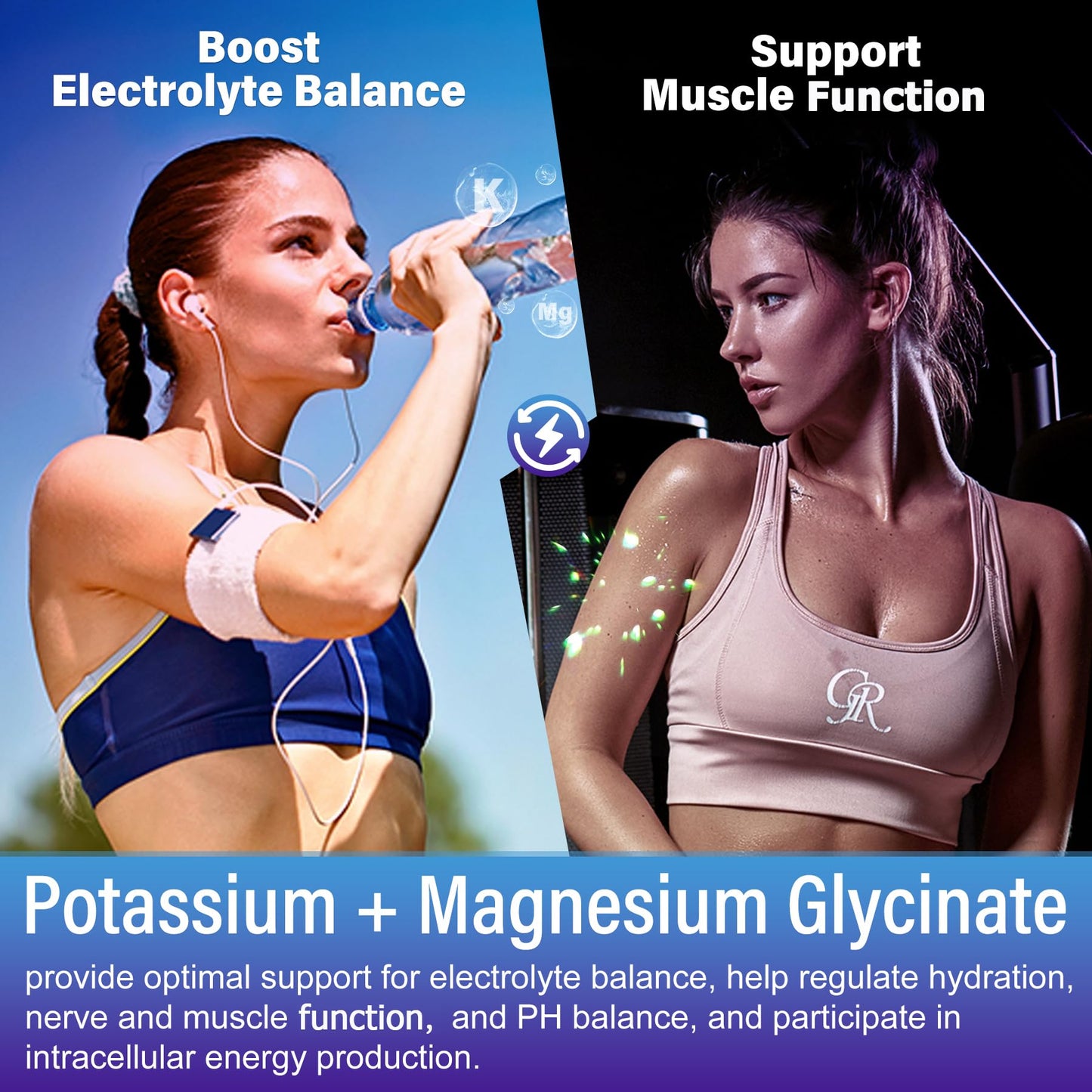 NEVISS Potassium Magnesium Gummies 120 Count