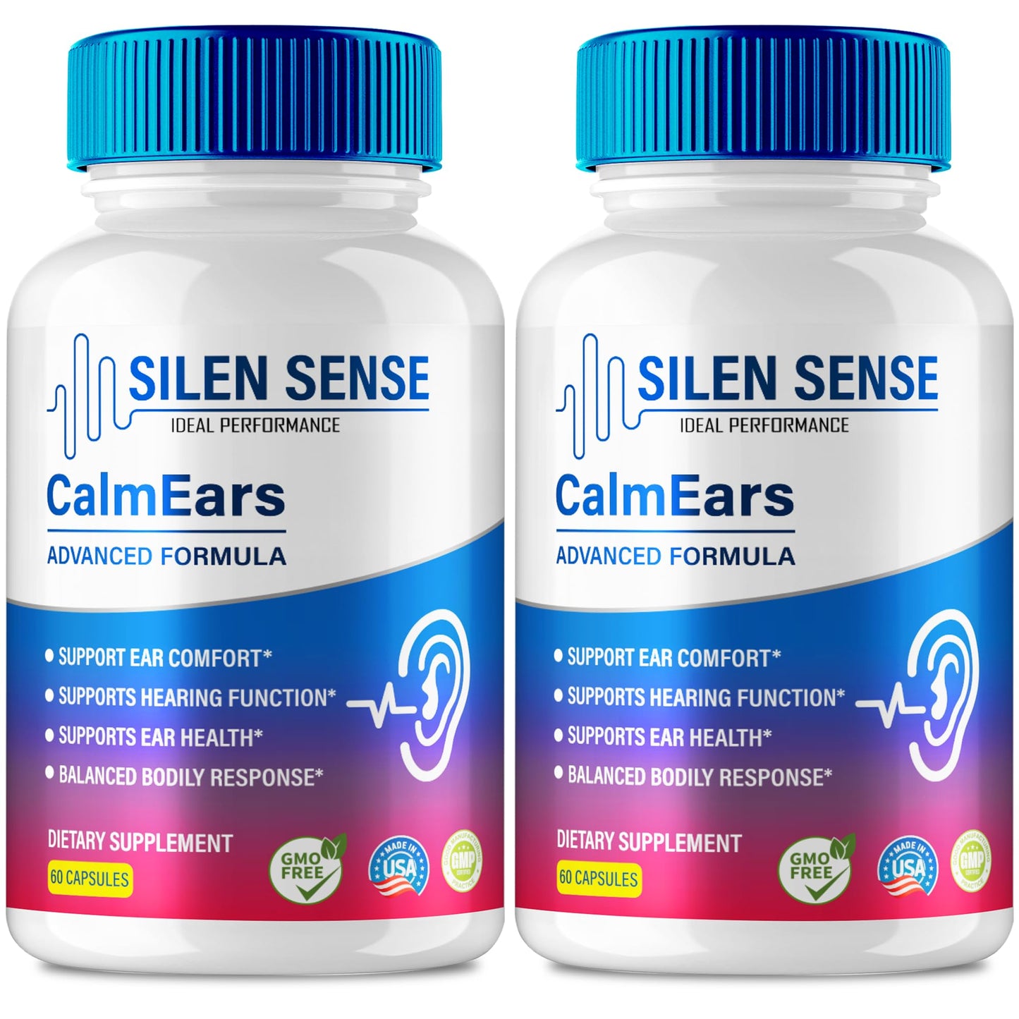 IDEAL PERFORMANCE Silen Sense Calm Ears Tinnitus Relief Capsules 120 Count