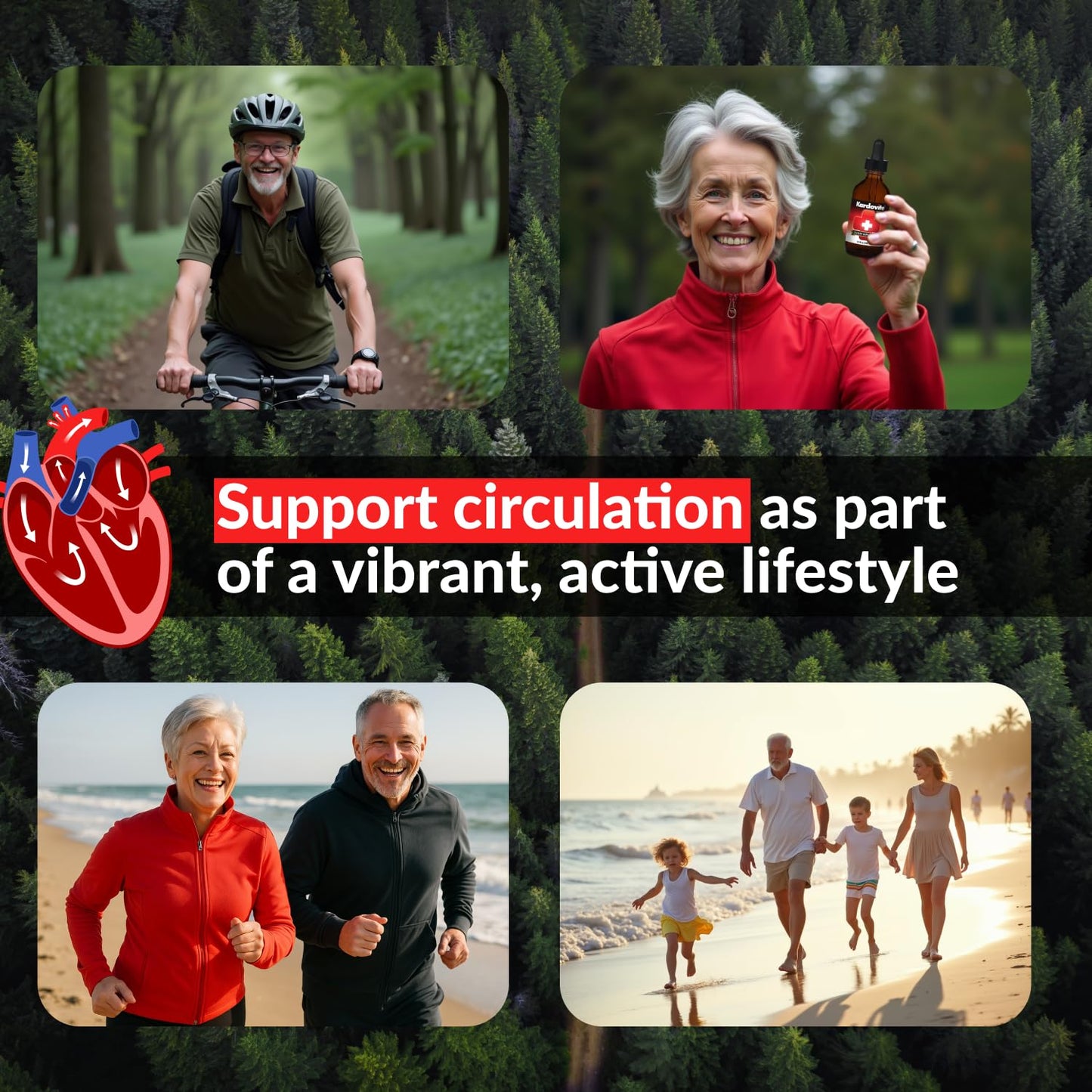 Kardovite Herbal Circulation Support Capsules, 180 Capsules