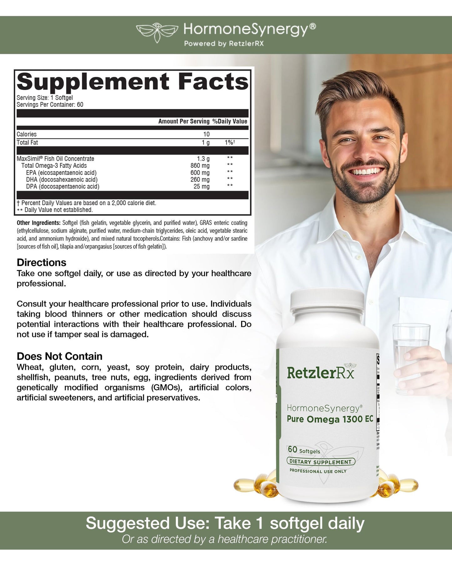 HormoneSynergy Active Folate 5-MTHF 60 Capsules