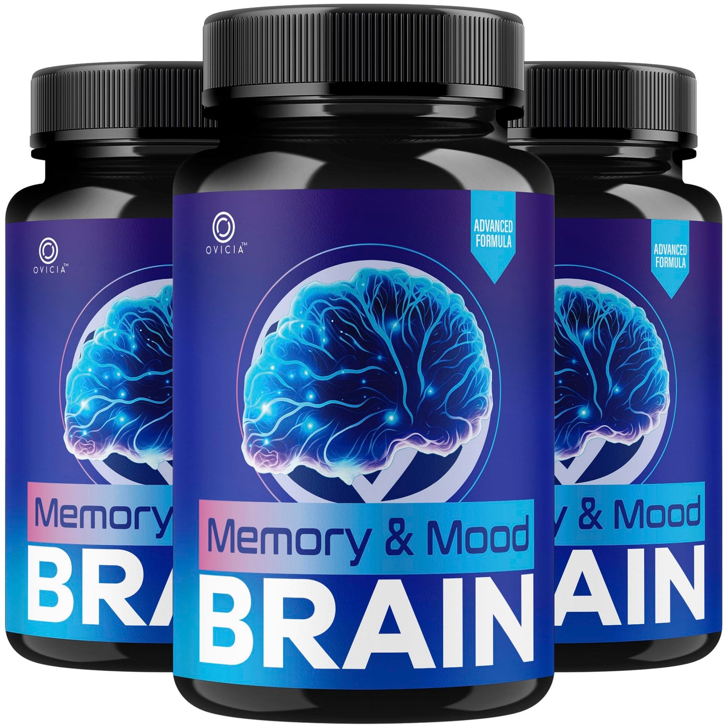 OVICIA Memory and Mood Brain Capsules 180 Capsules