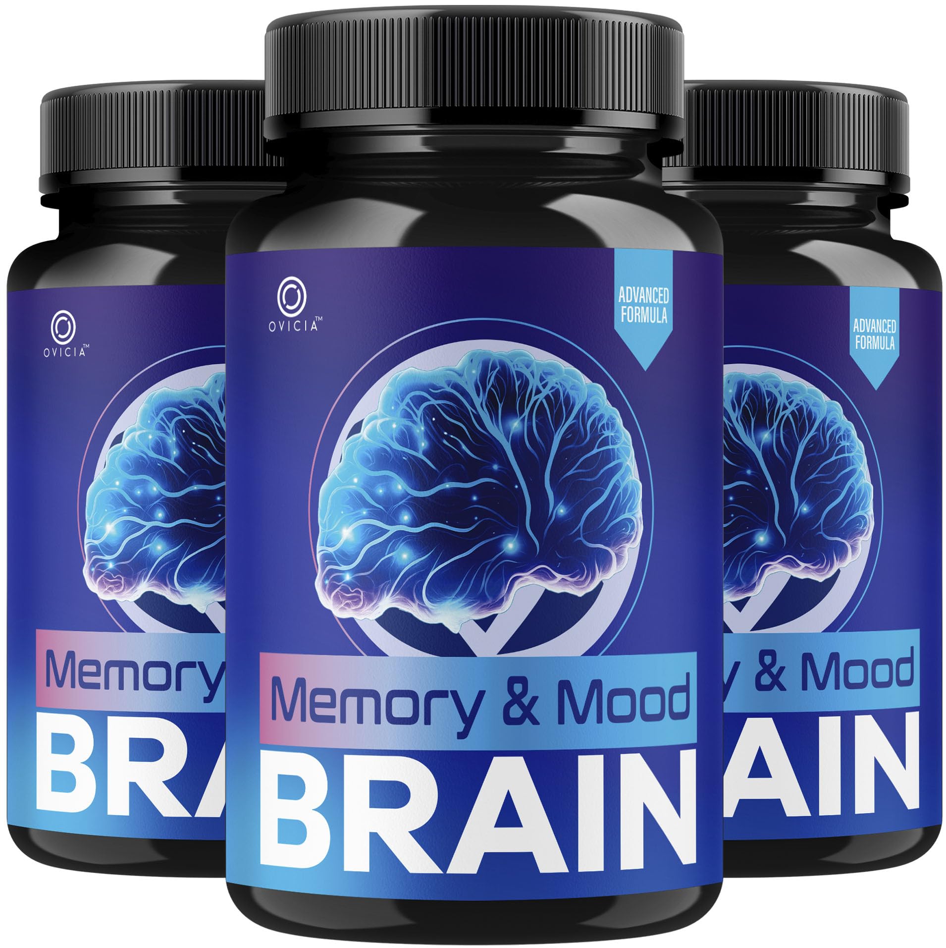 OVICIA Memory and Mood Brain Capsules 180 Capsules