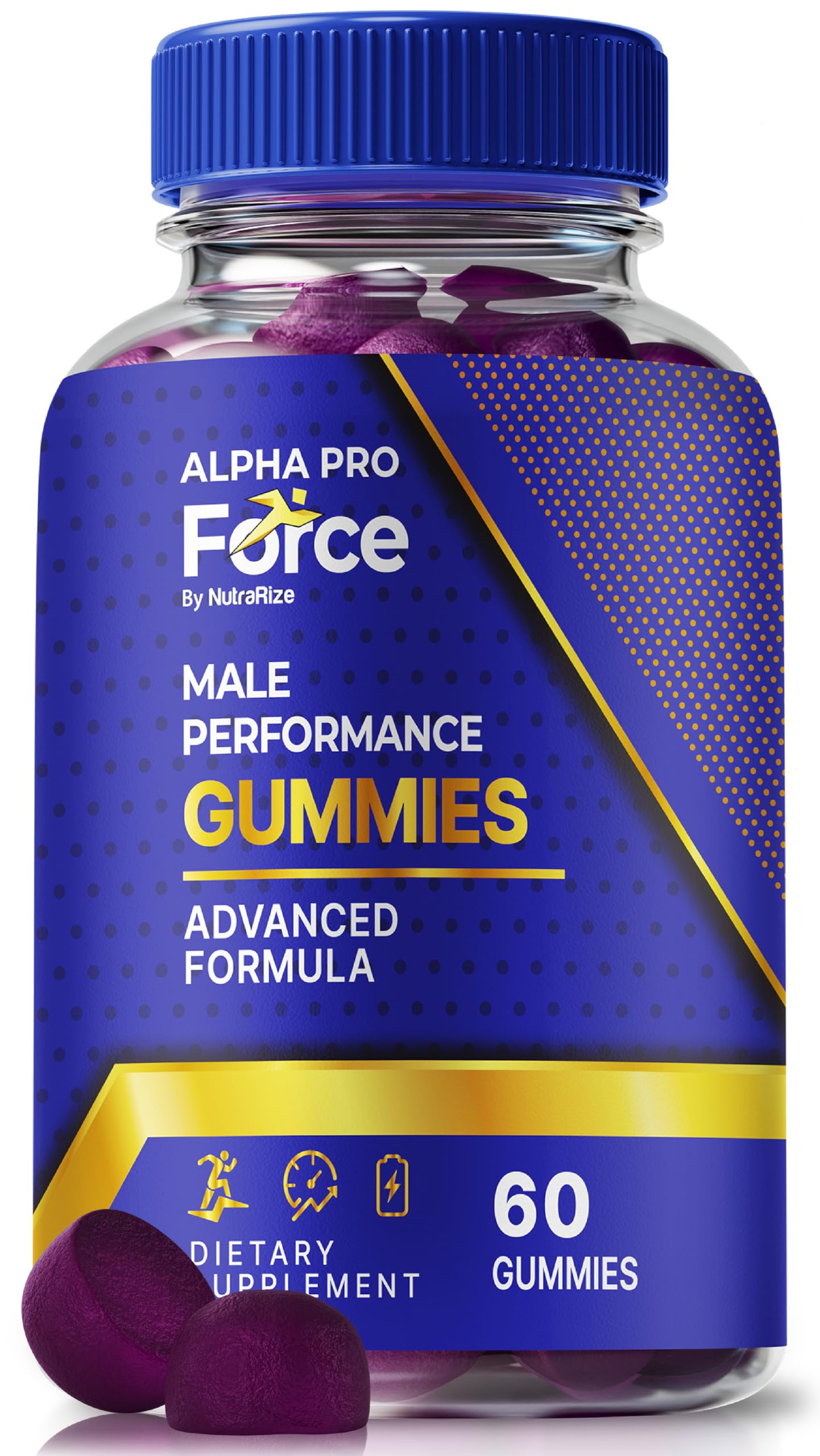 NutraRize Alpha Pro Force Gummies 60 Count