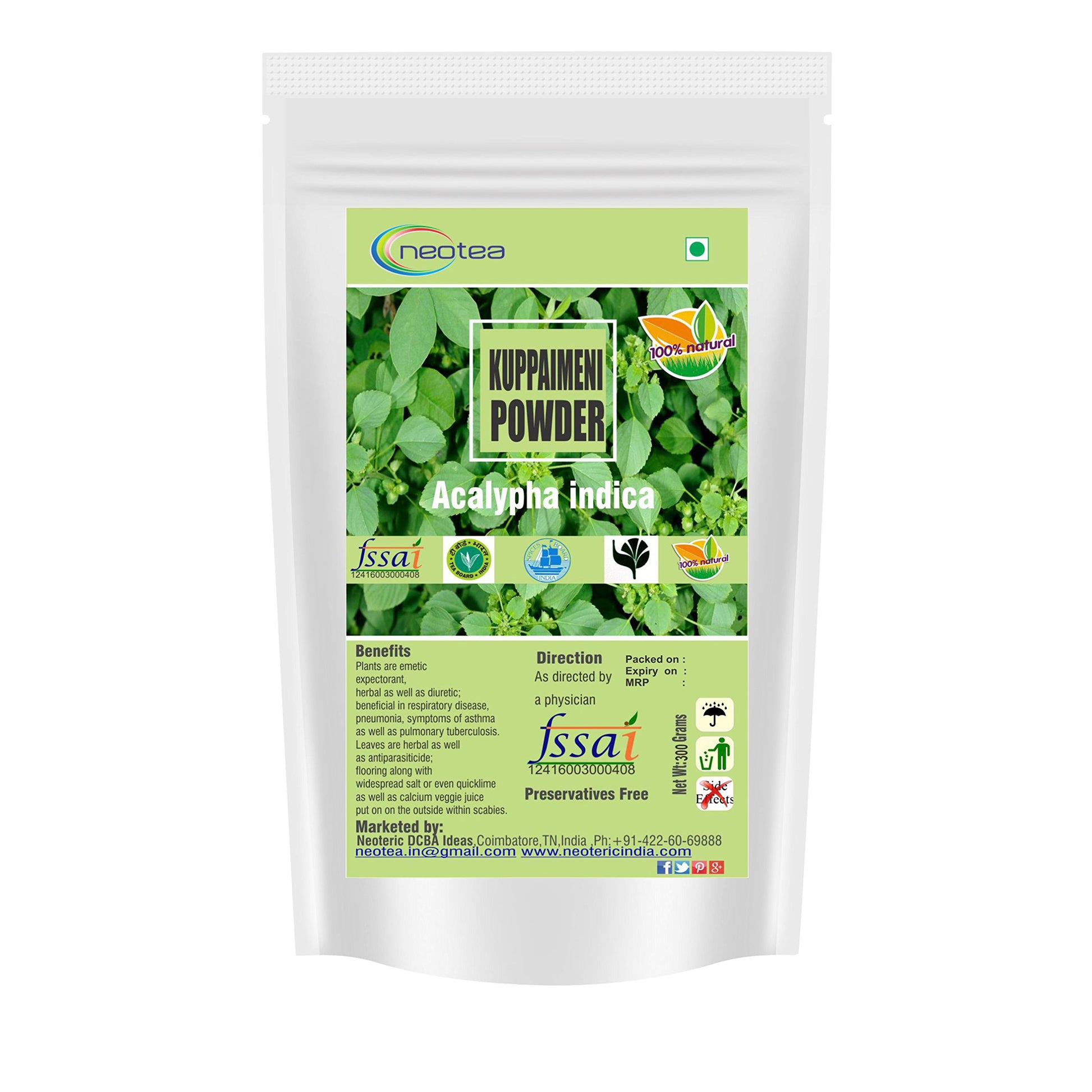 neotea Acalypha Indica Powder 10.58 oz