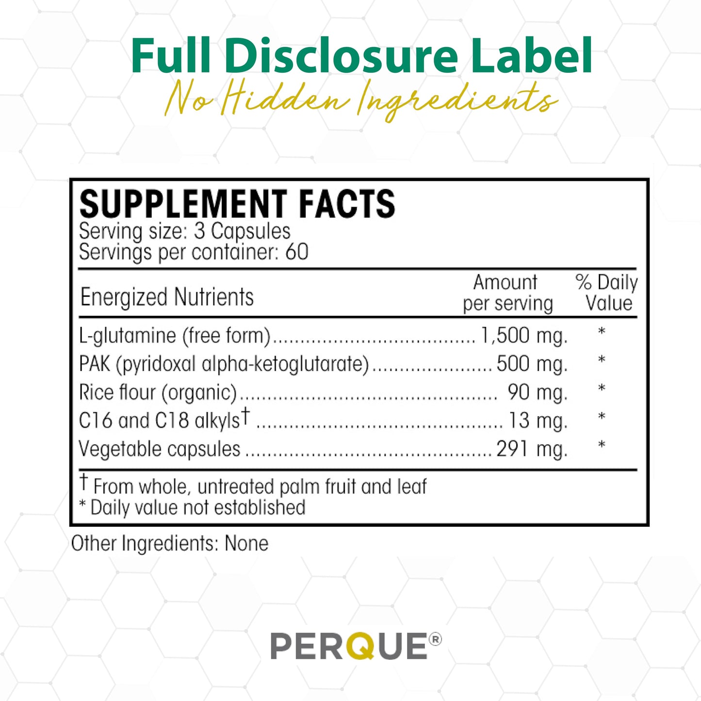 PERQUE Endura/Pak Guard 60 Capsules