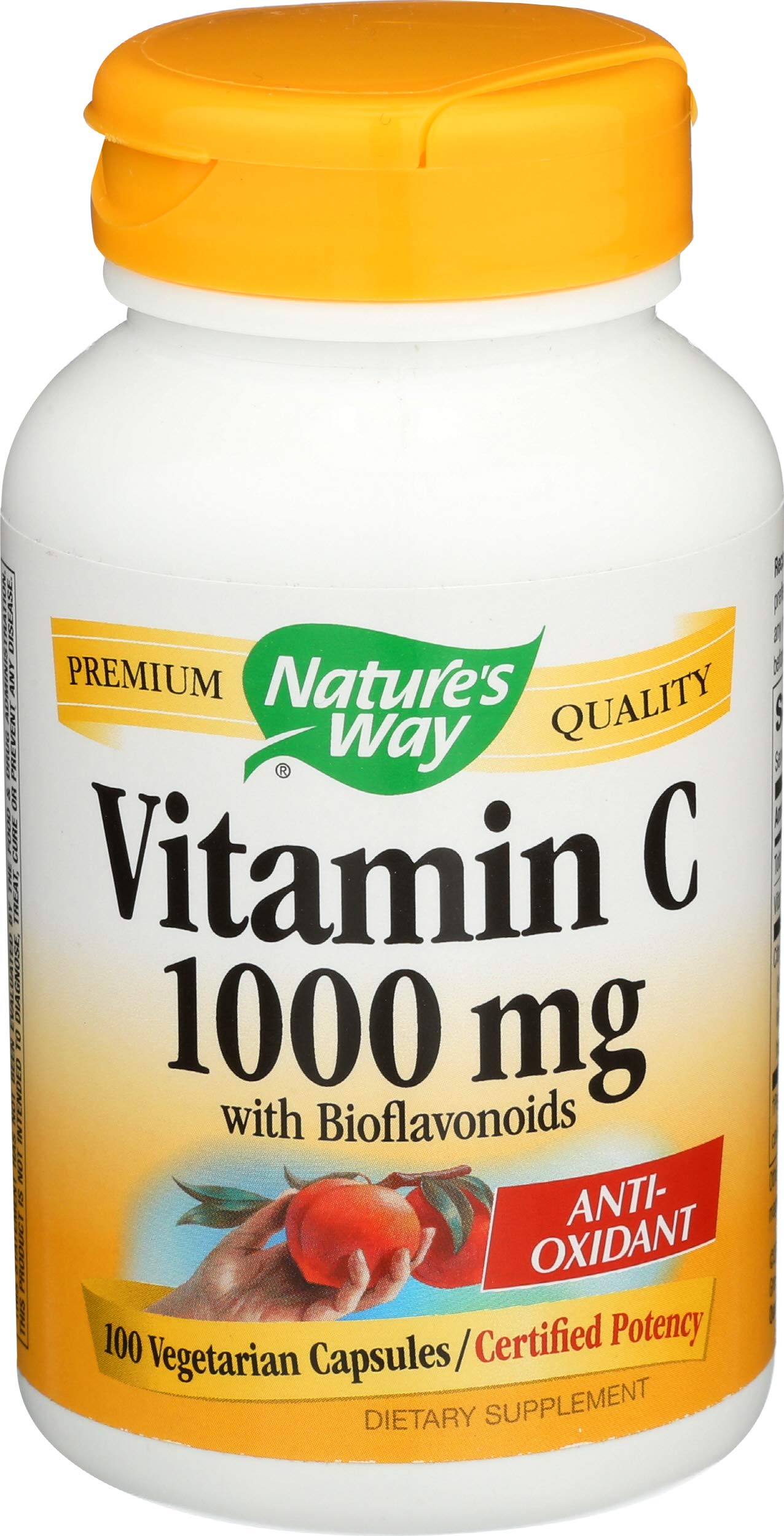 Nature's Way Vitamin C with Bioflavonoids 1000mg Capsules 100
