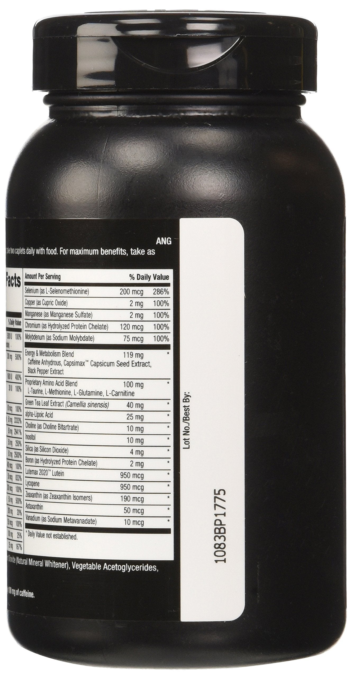 GNC Mega Men Energy and Metabolism Supplement Caplets 90