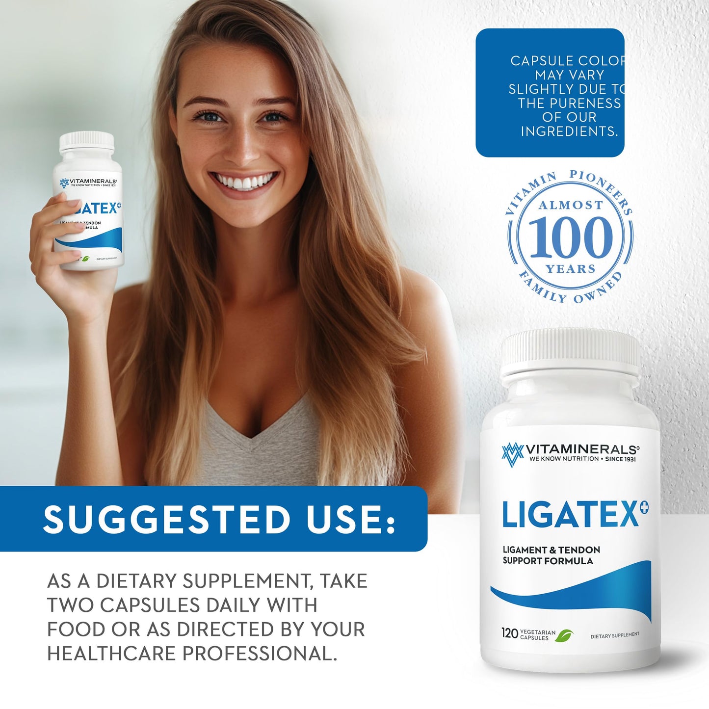 Vitaminerals 18 Ligatex Plus Capsules 120