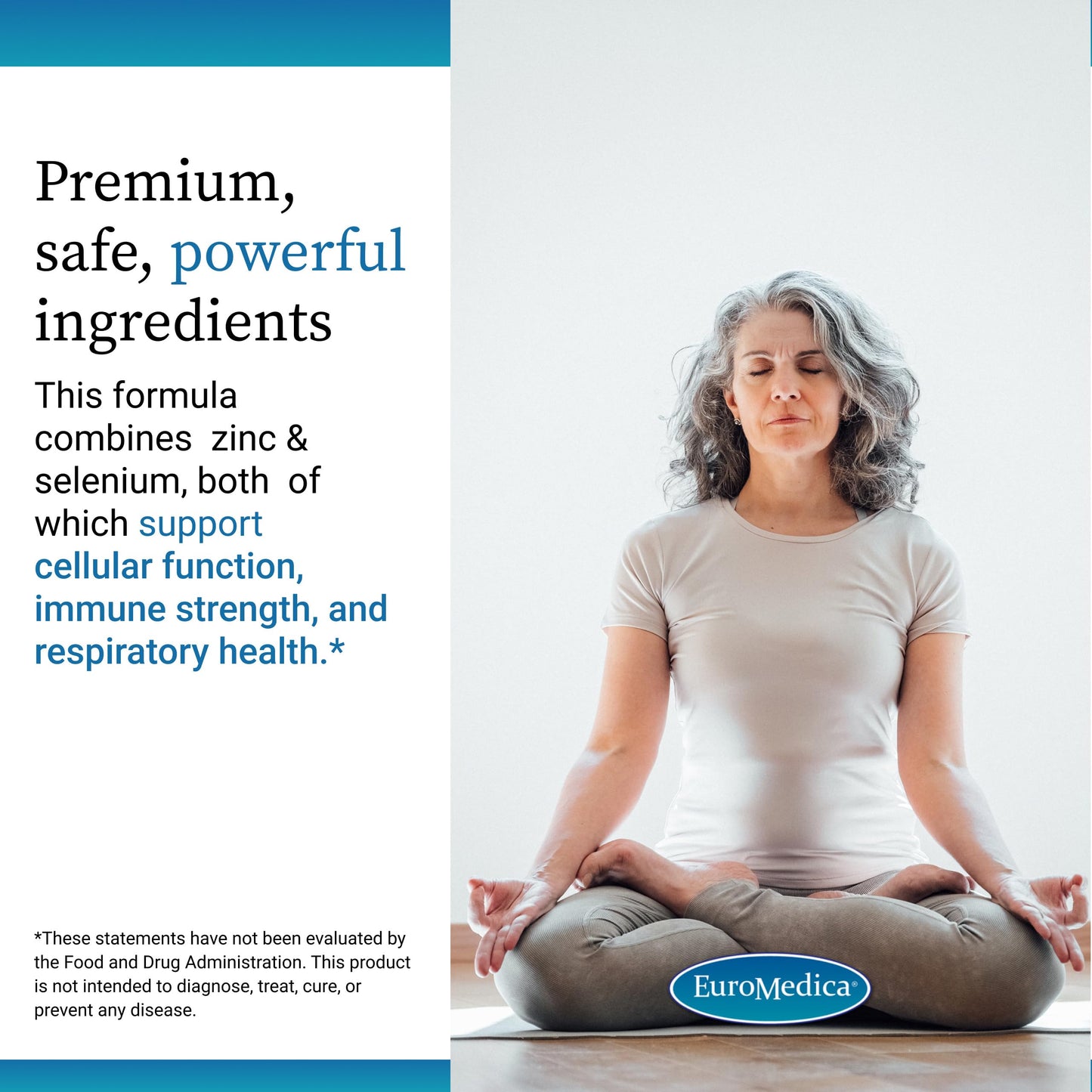 EuroMedica Zinc Plus Selenium Capsules 60