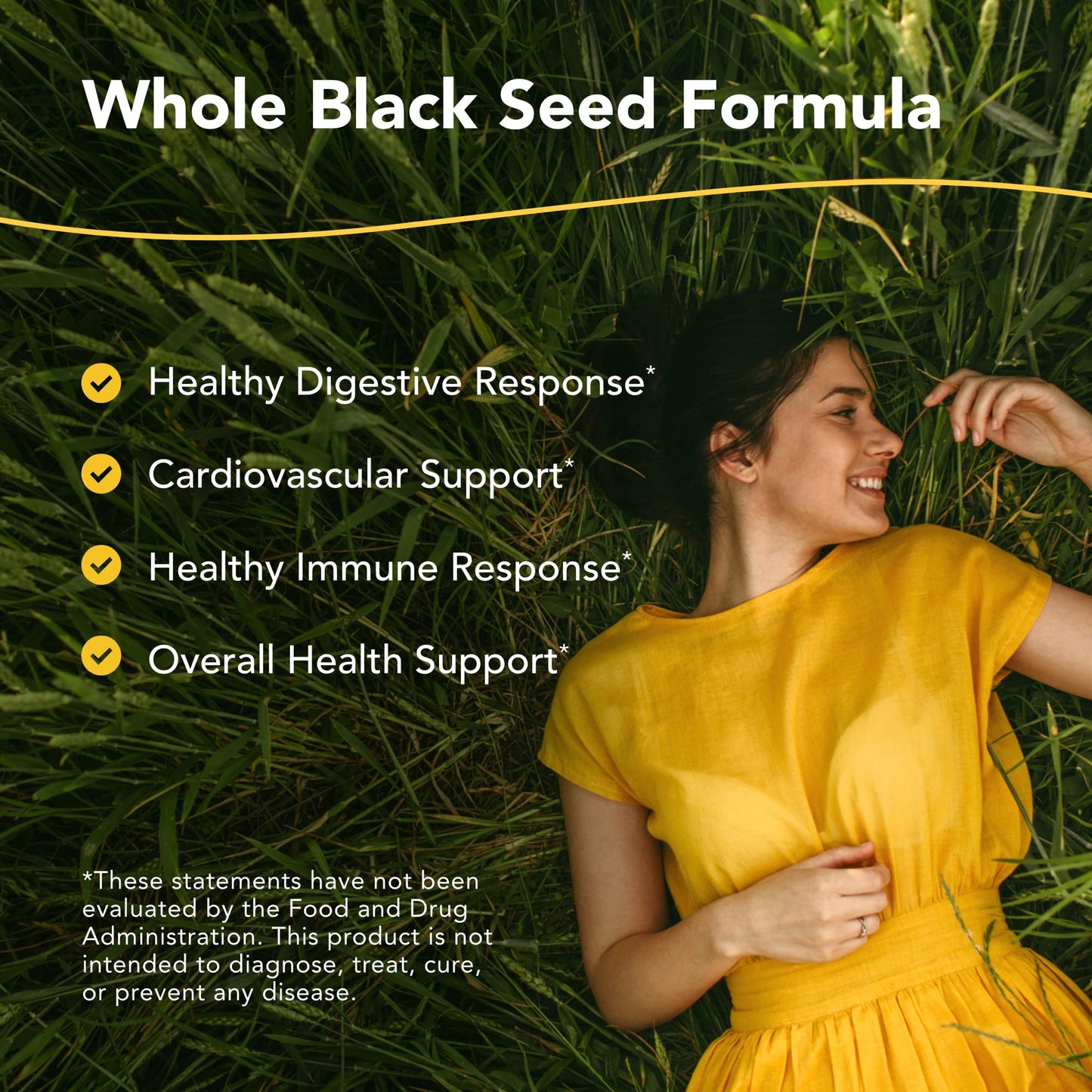 North American Herb & Spice Black Seed Plus - Mediterranean Black Seed & Cumin Spice Complex - Heart Health, Immune & Digestive Support Capsules, 90 Count