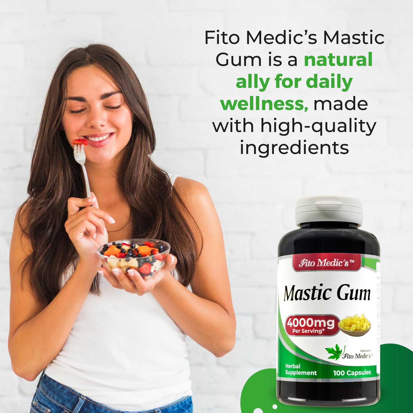 FITO MEDIC'S Mastic Gum 100 Capsules