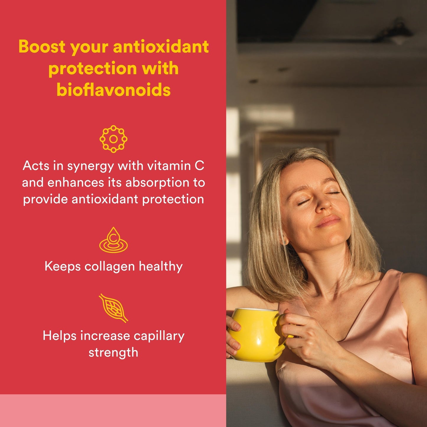 Natural Factors Citrus Bioflavonoids 650mg Capsules, 90 Count