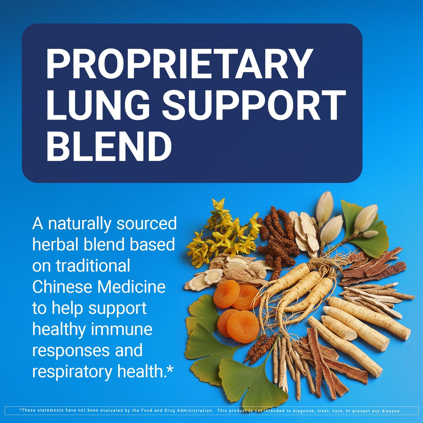 U.S.DOCTORS'CLINICAL Lung Support Supplement 60 Capsules