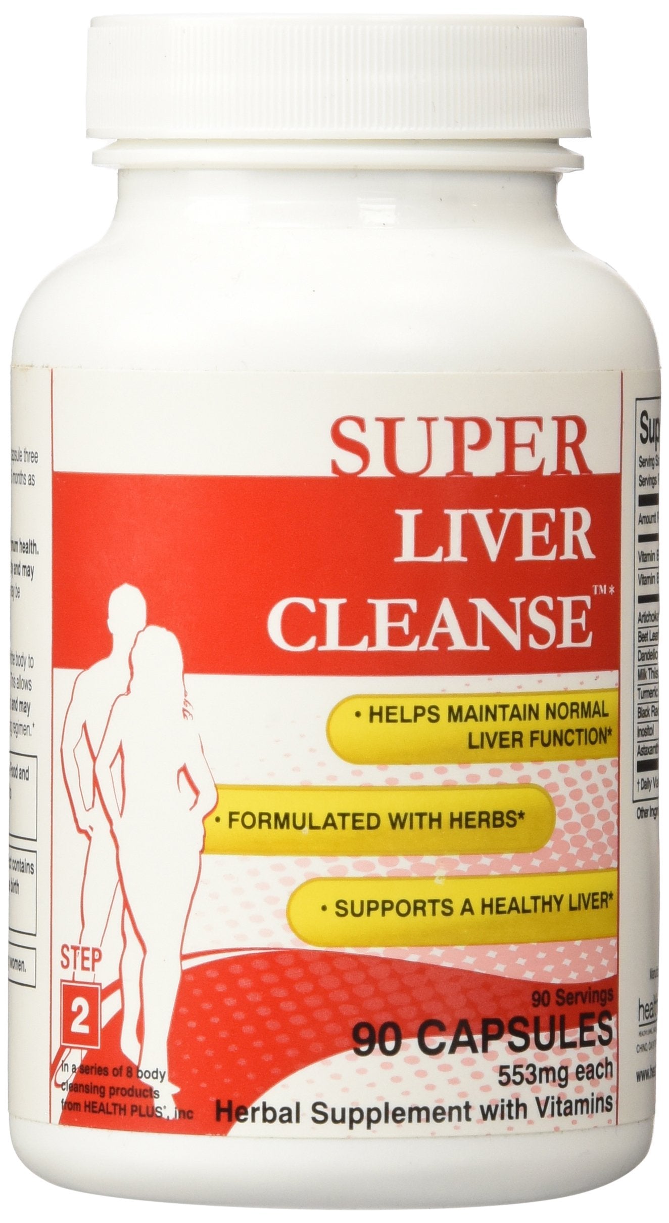 Health Plus Liver Cleanse Capsules, 90 Capsules