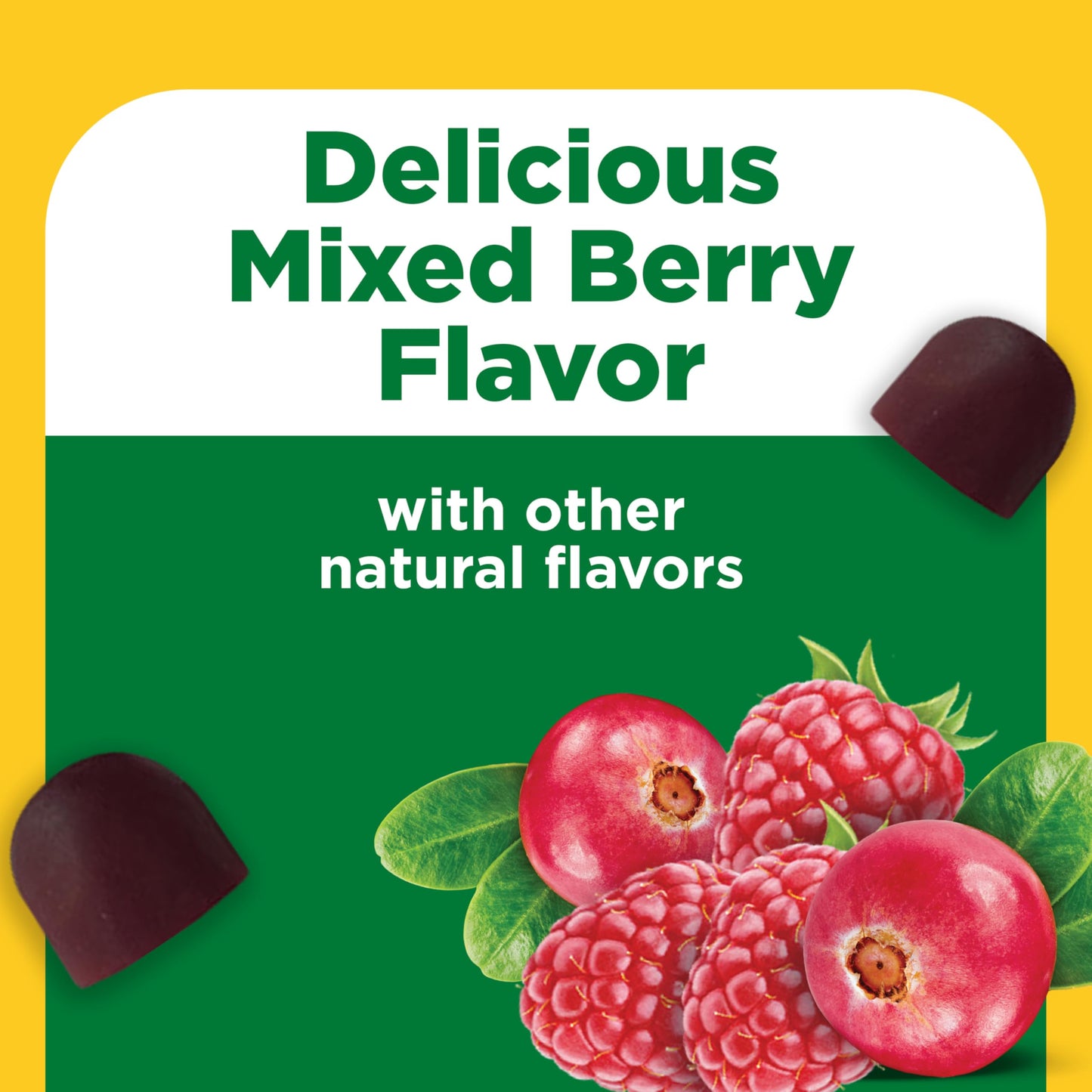 Nature Made Cranberry with Vitamin C Gummies, 50 Count