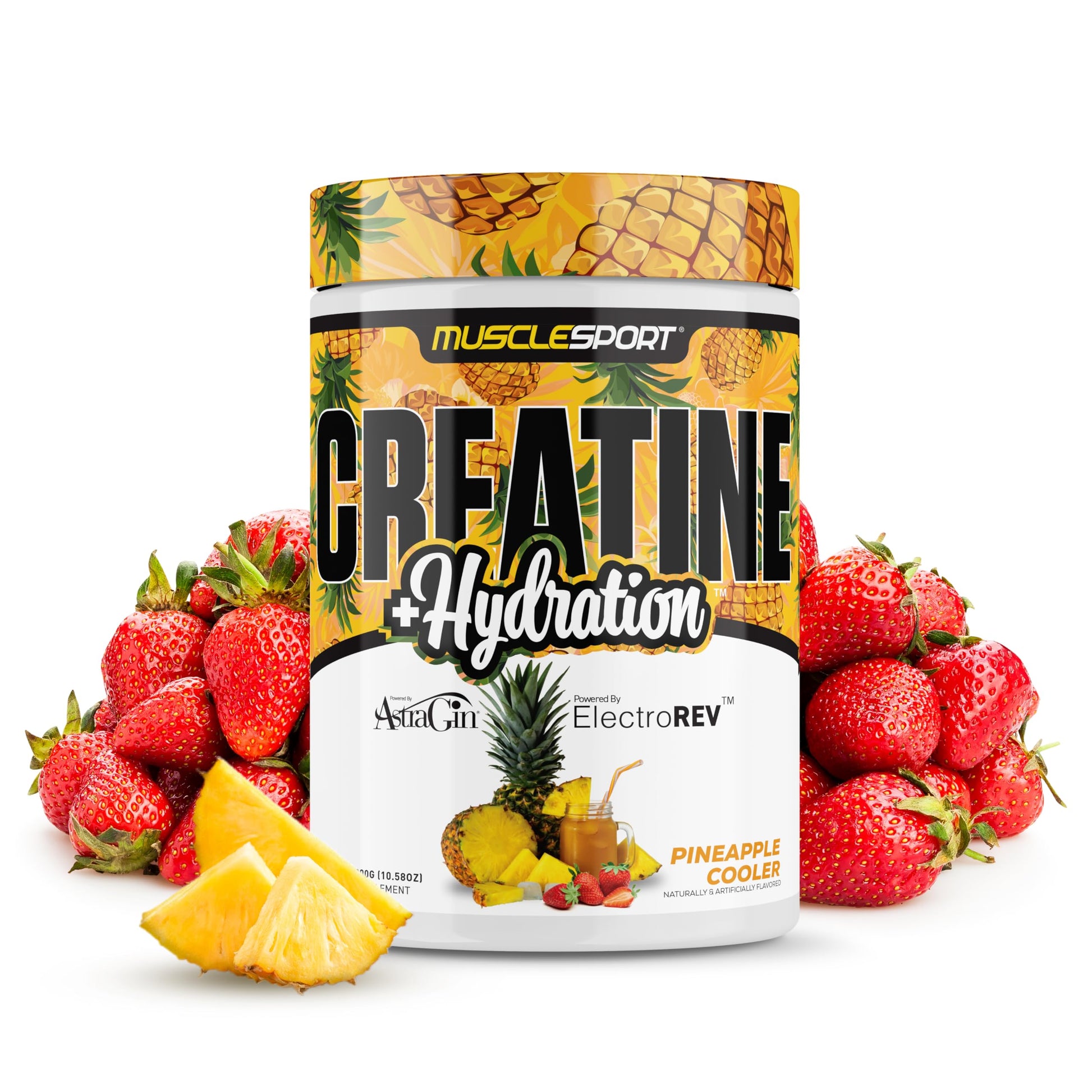 Musclesport Creatine Hydration Powder 10.58 Ounce
