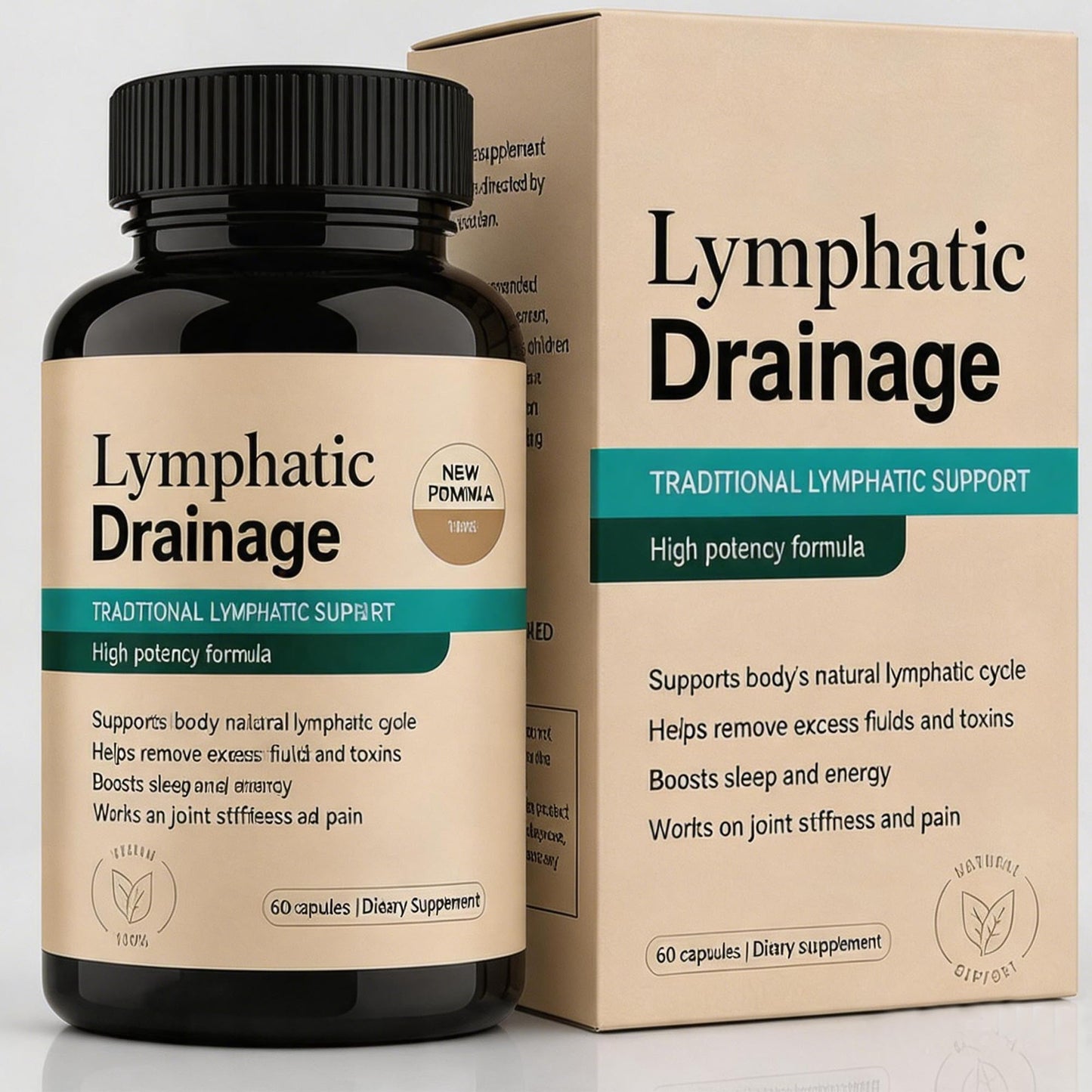 KITABIO Lymphatic Drainage Softgel 60 Count