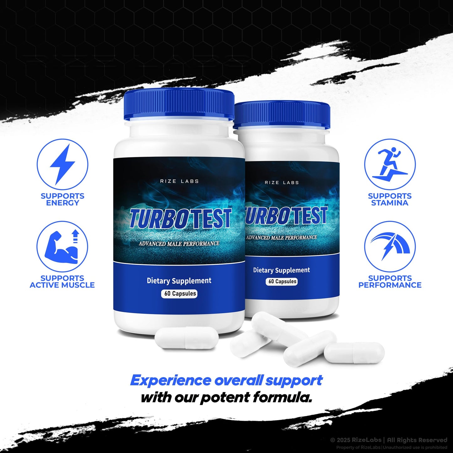 Rize Labs TurboTest 120 Capsules