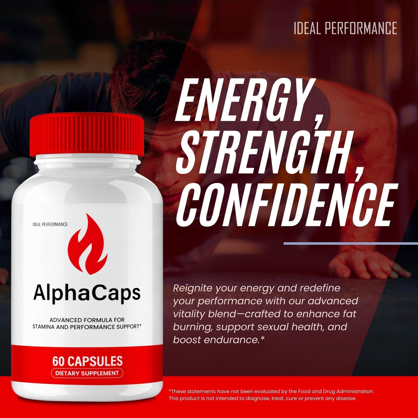 IDEAL PERFORMANCE AlphaCaps Capsules 60 Count
