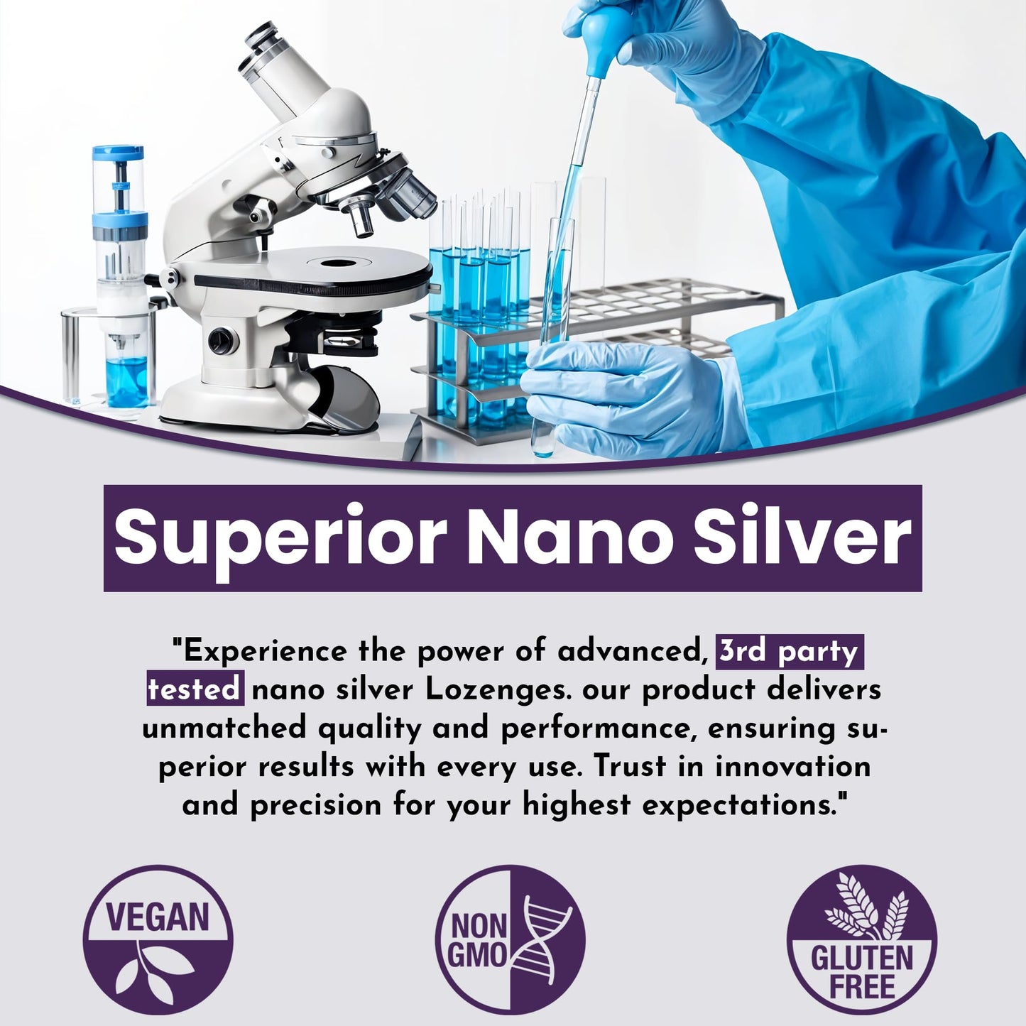 OPTIVIDA Nano Silver Lozenges 27 Lozenges