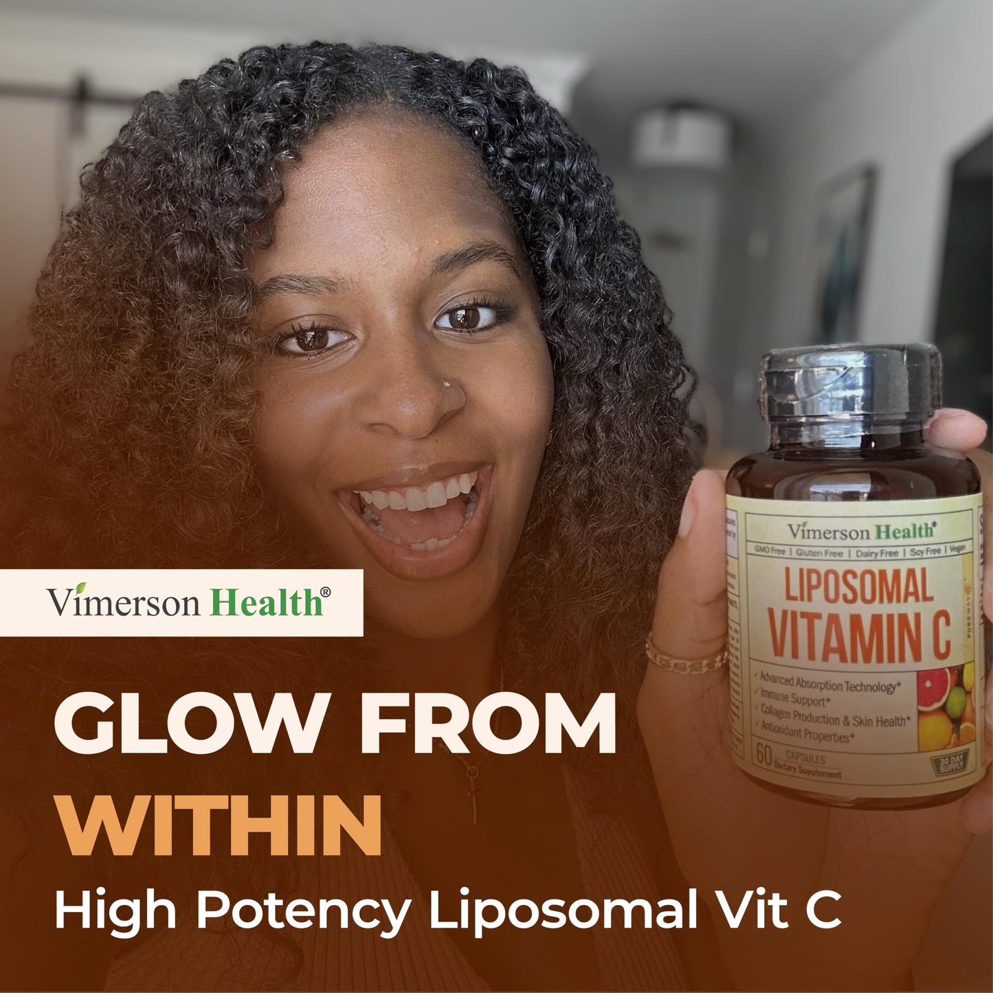 Vimerson Health Liposomal Vitamin C 1000mg, 60 Capsules