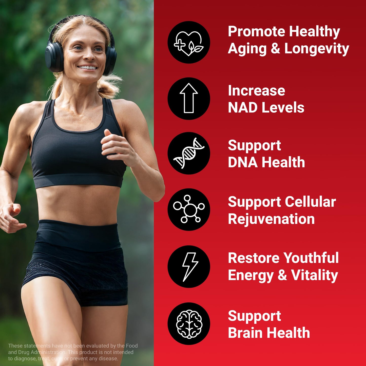 Force Factor NAD+ Longevity, Support Cellular Energy & Repair, Anti-Aging Formula with Antioxidant Support, Promote Brain & Cognitive Health Soft Chews 60 Count