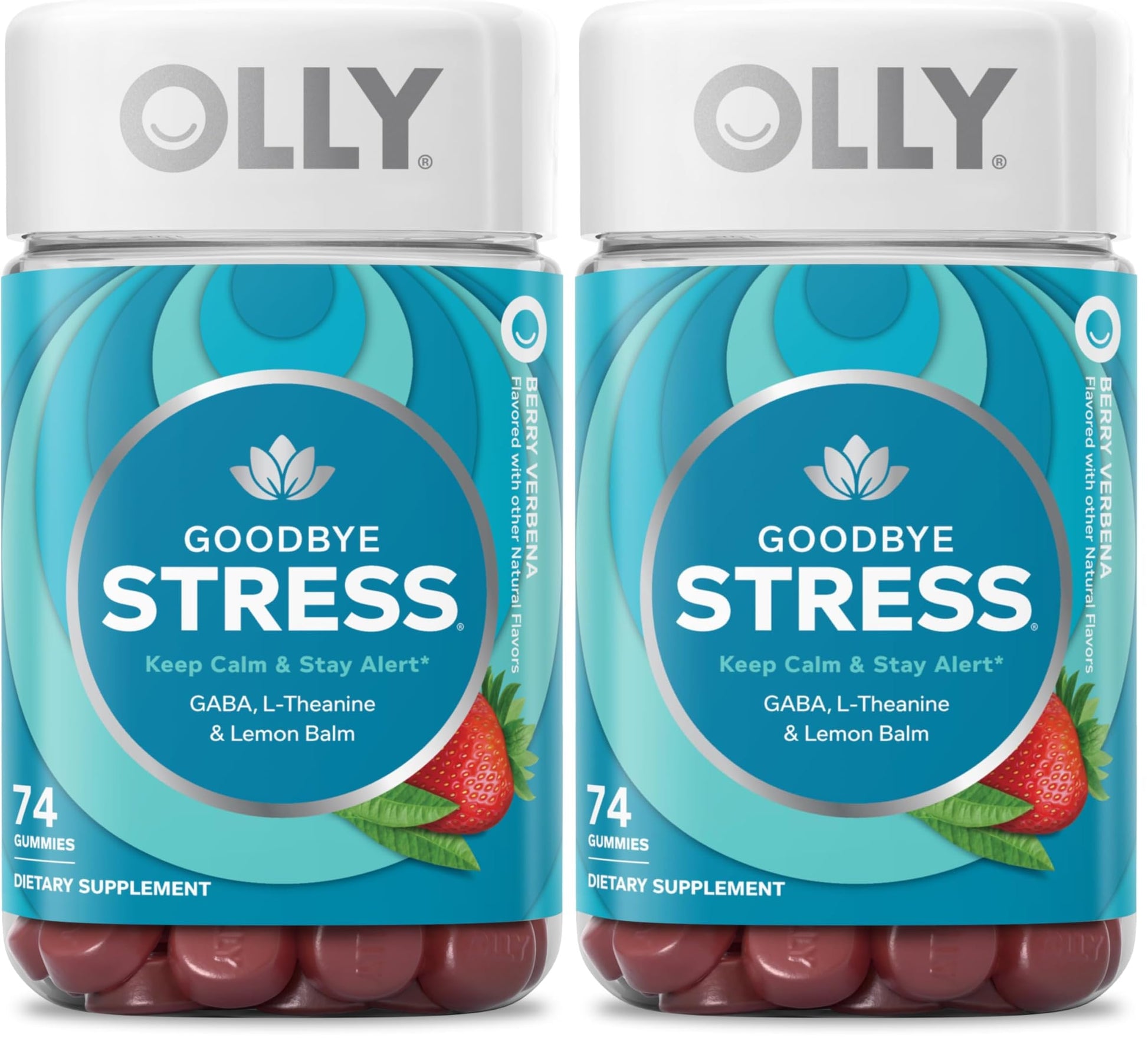 OLLY Goodbye Stress Gummies 148 Count