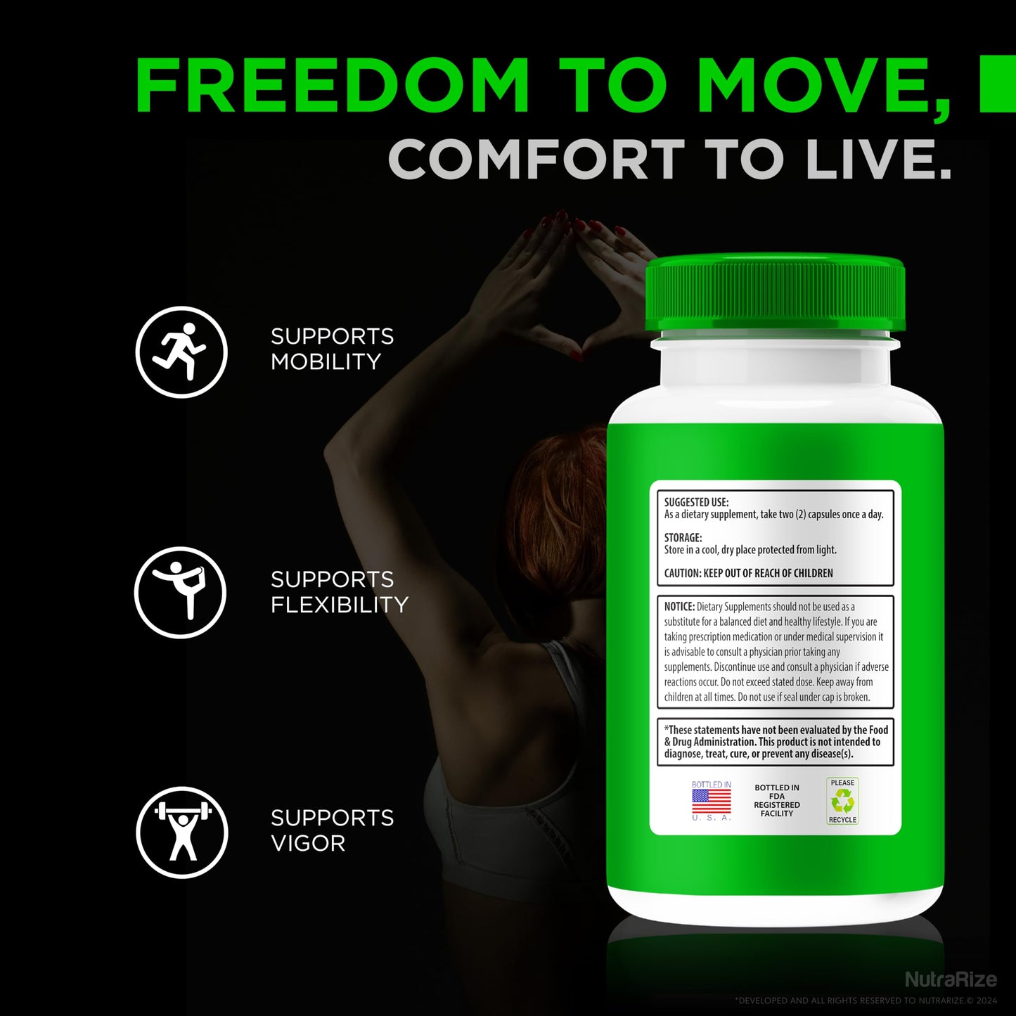 NutraRize Ever Joint Capsules, 180 Capsules