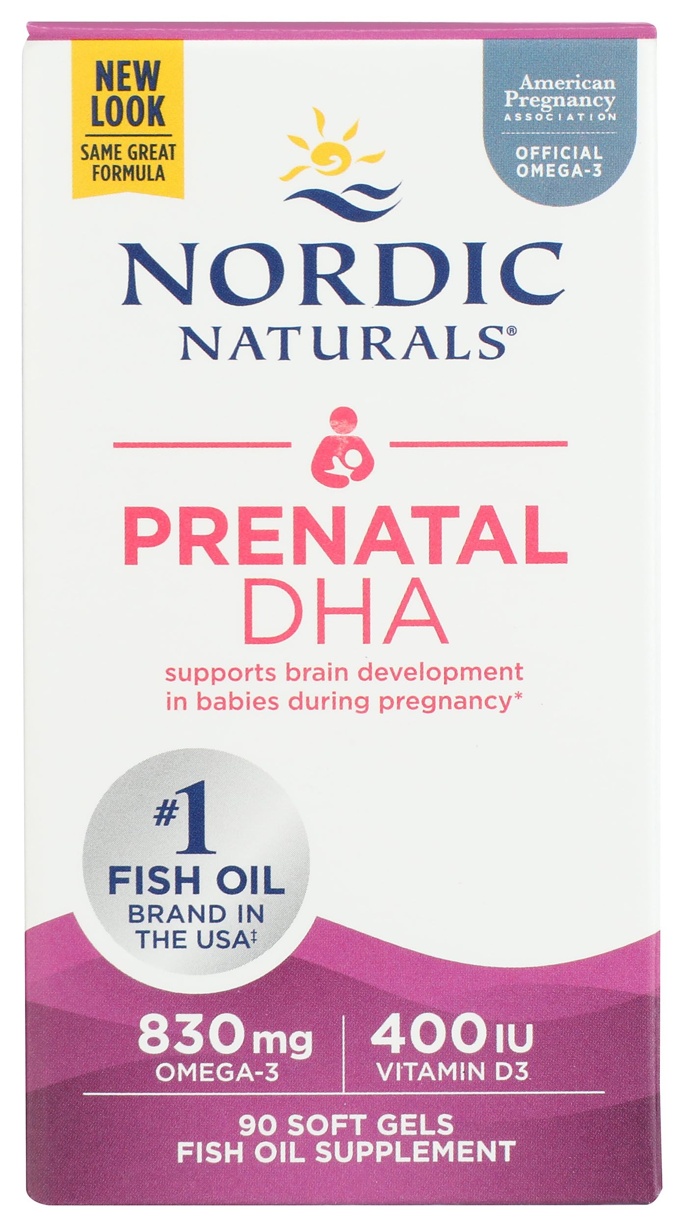 Nordic Naturals Prenatal DHA Soft Gels 90 Count
