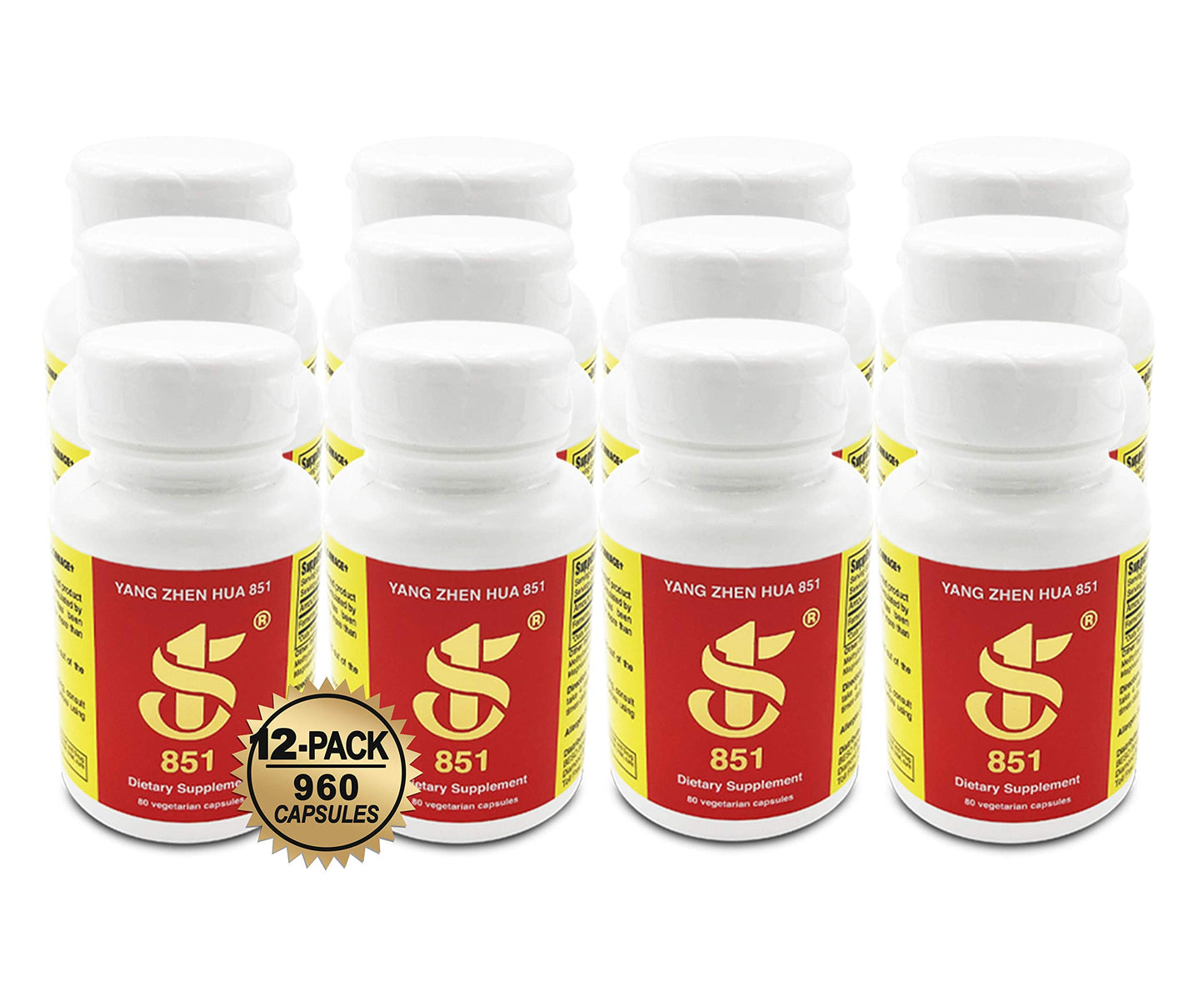 Yang Zhen Formula 851 Yang Zhen Hua 851 Capsules 80