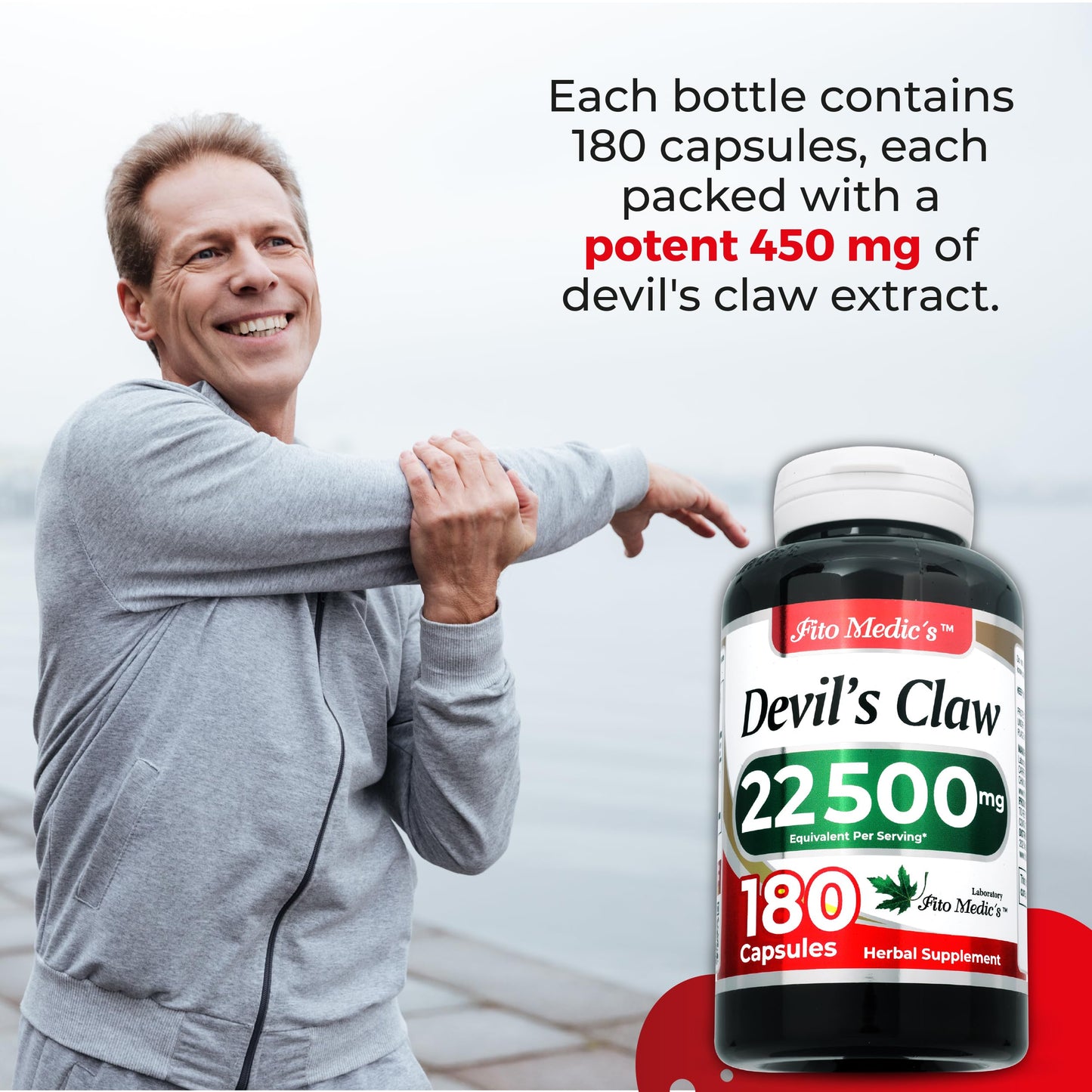FITO MEDIC'S Devil's Claw Capsule 180 Count