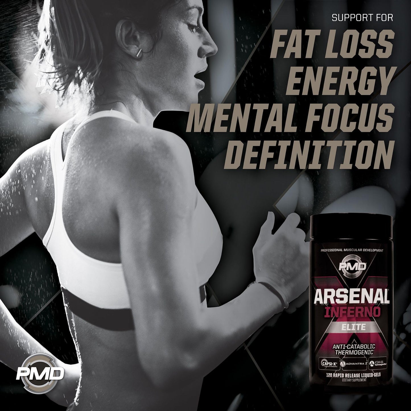 PMD Arsenal X Inferno Softgel 120 Count