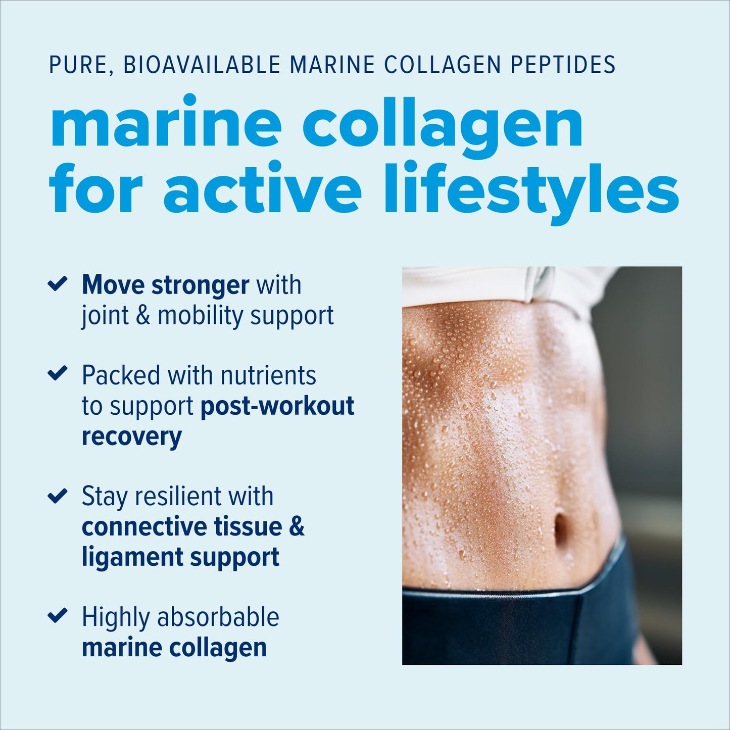 Just Björn Marine Collagen Peptides Powder, 30 Servings / 11.5 oz