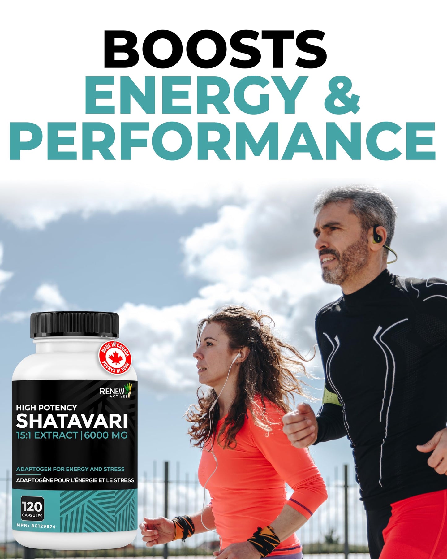 Renew Actives Shatavari Capsules 120 Count