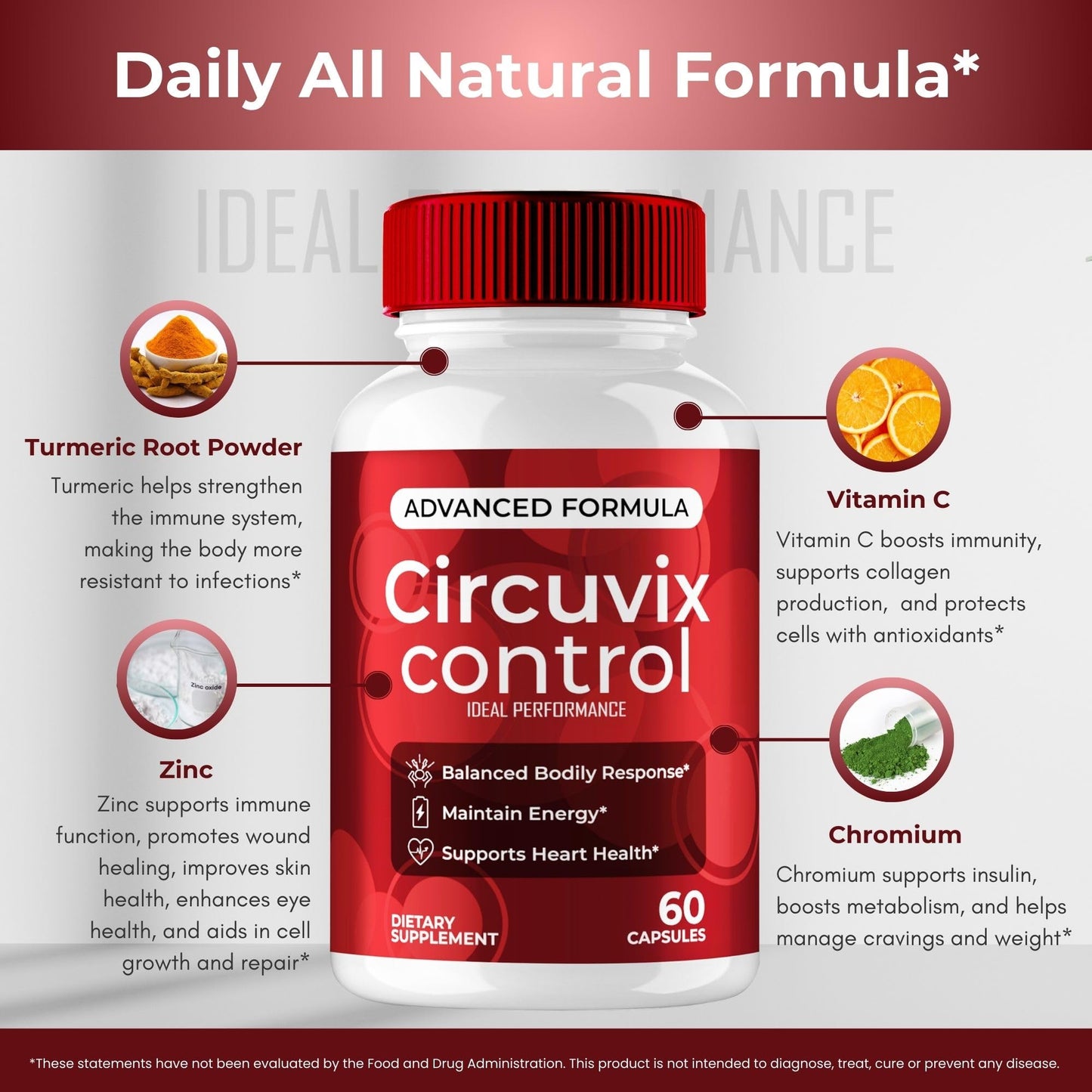 IDEAL PERFORMANCE Circuvix Control Advanced Blood Formula Capsules 300