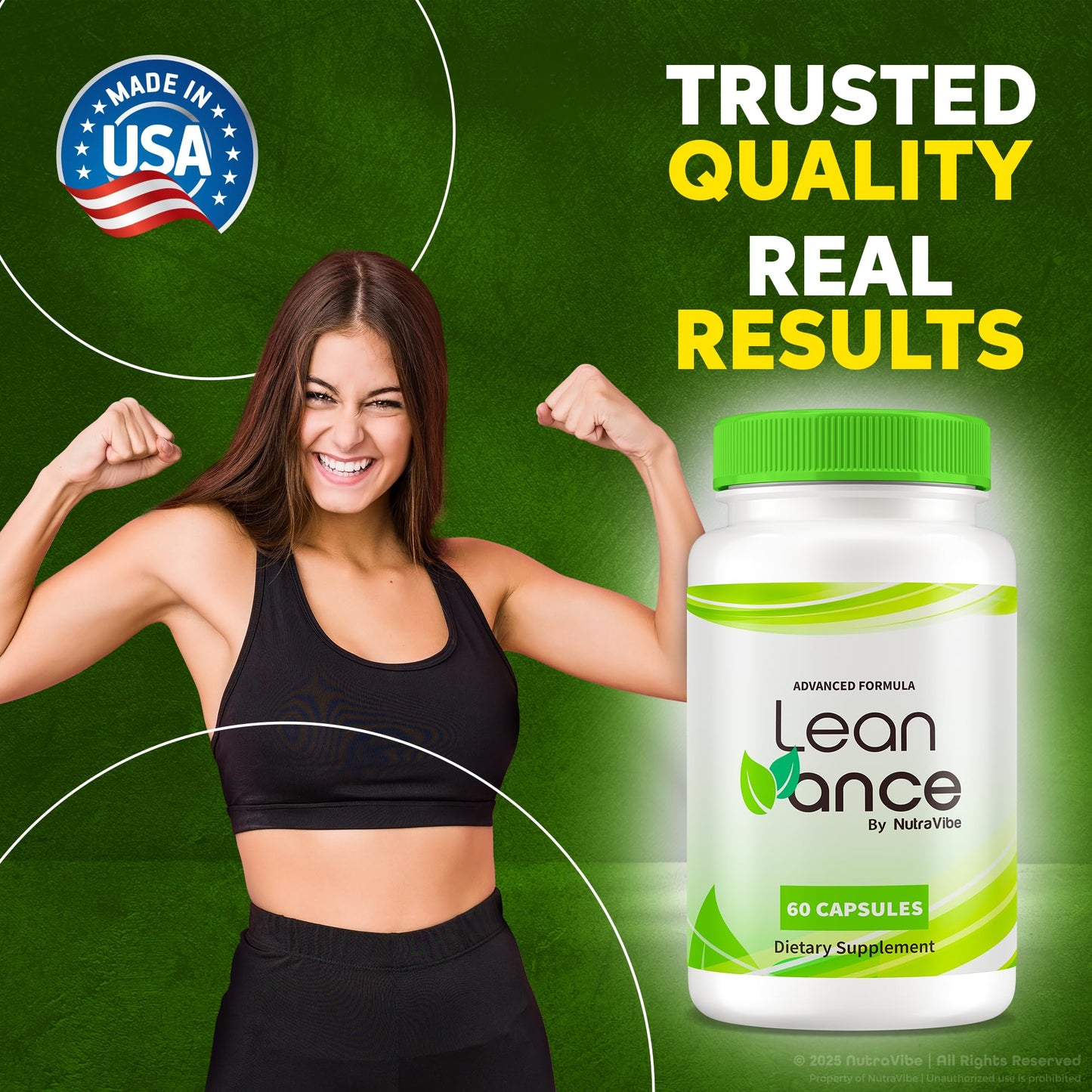 NutraVibe LeanVance Capsules 60 Count