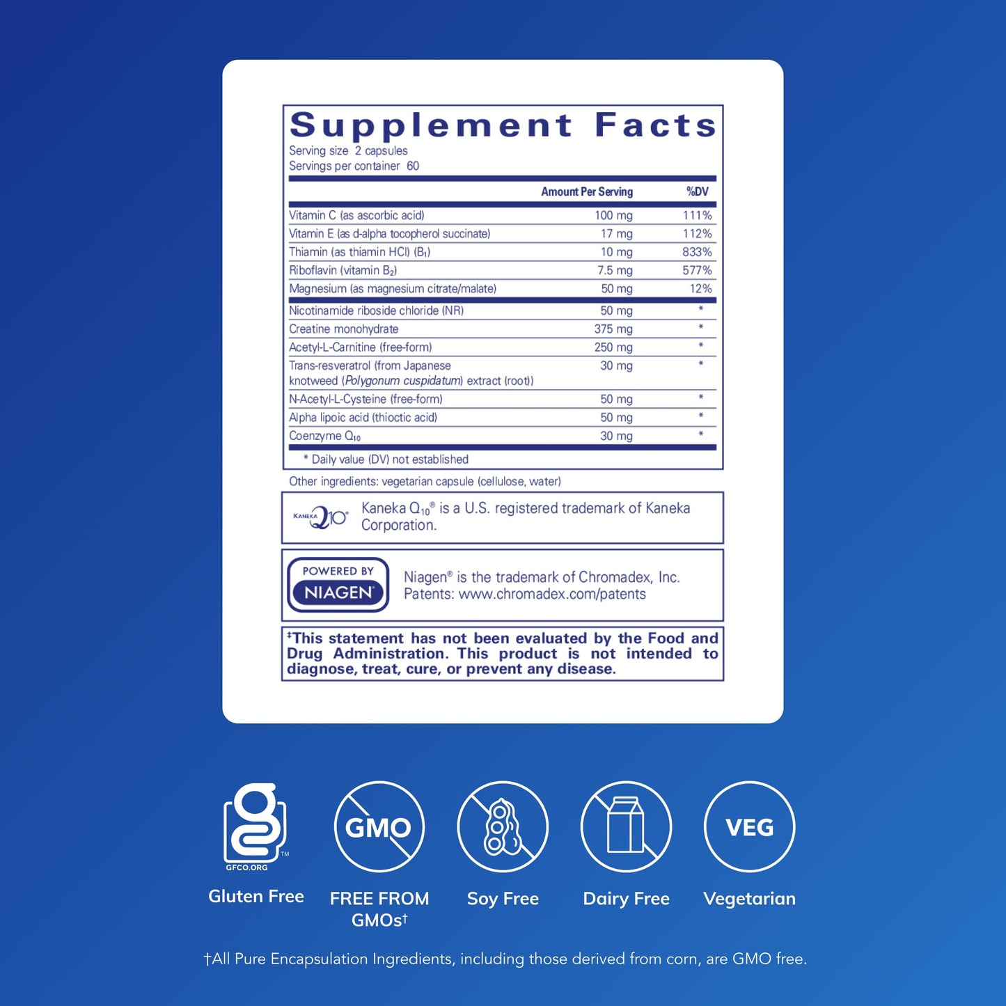 Pure Encapsulations Mitochondria-ATP 120 Capsules