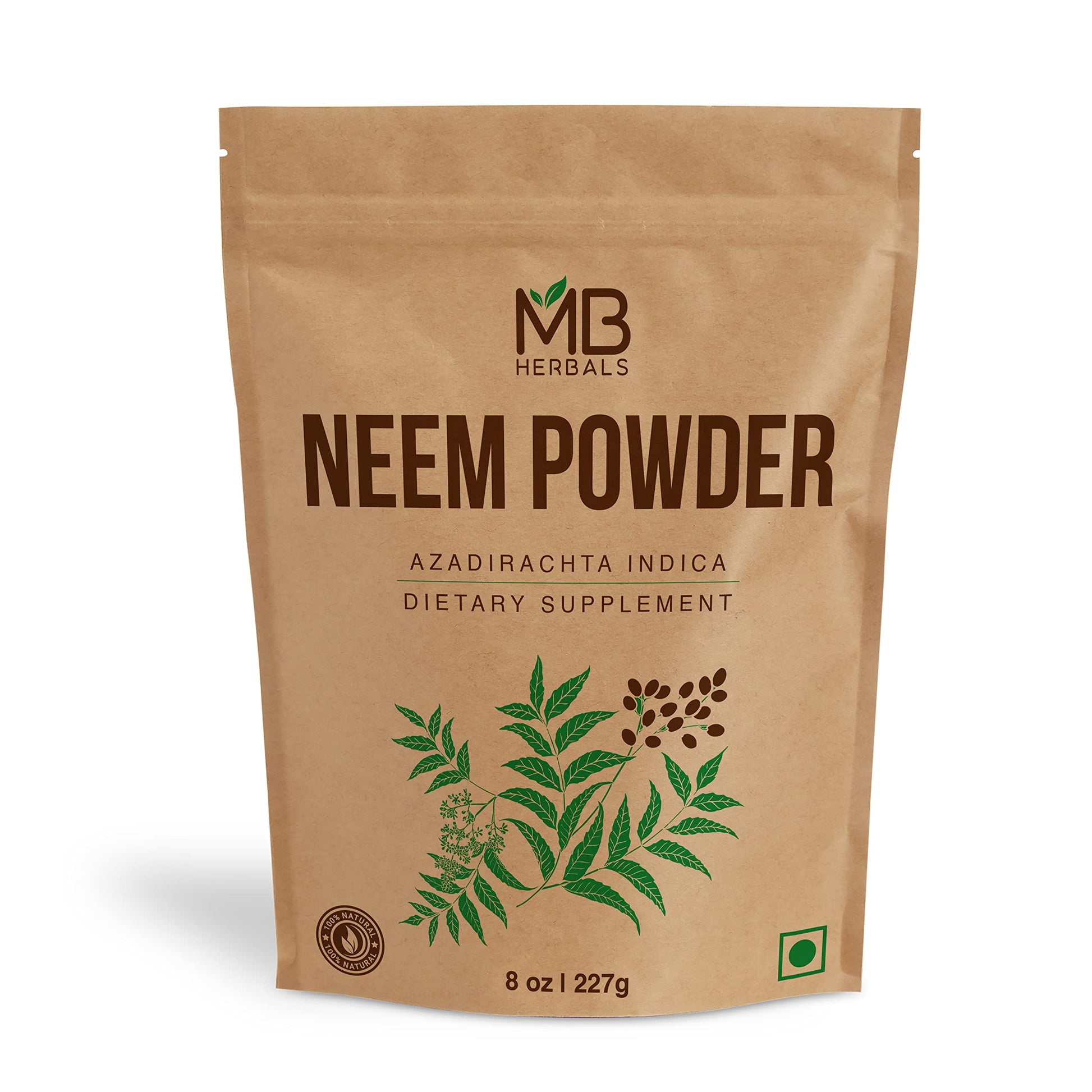 MB Herbals Neem Powder 8 oz