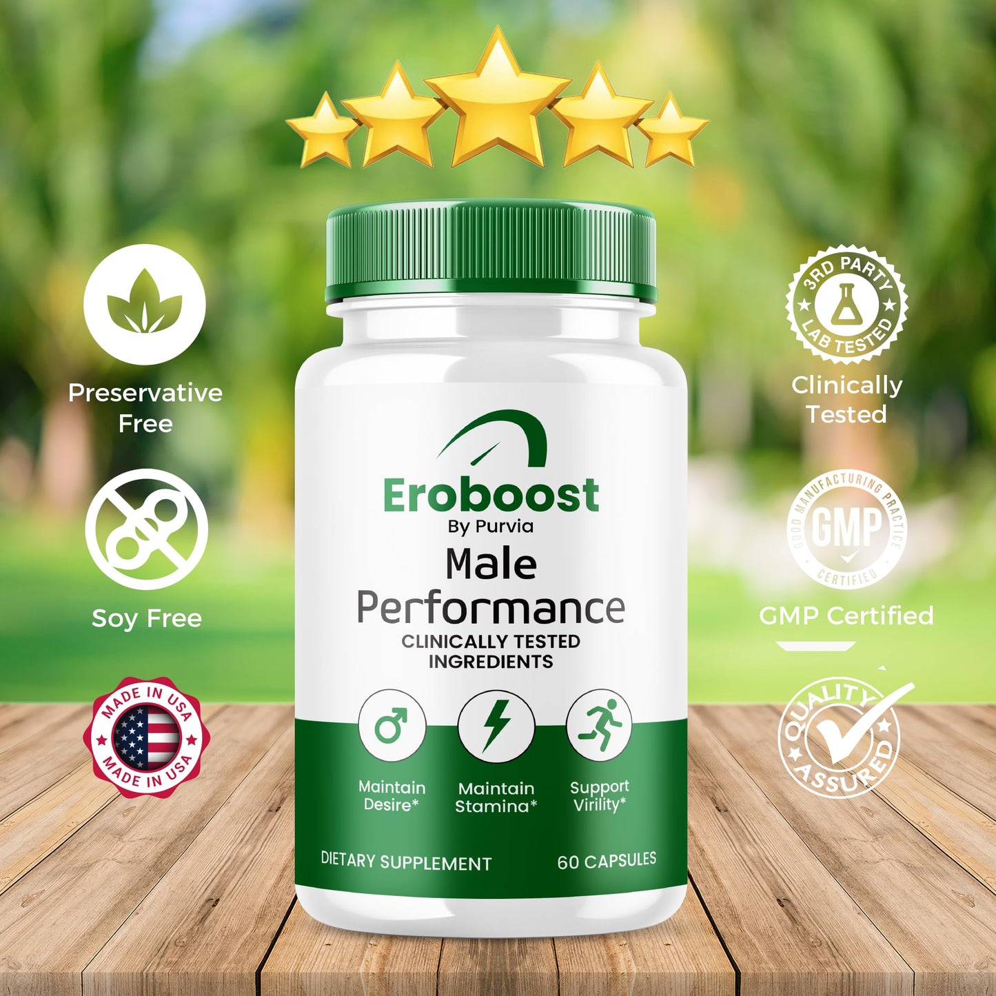 Purvia EroBoost Supplement Capsule 60 Count