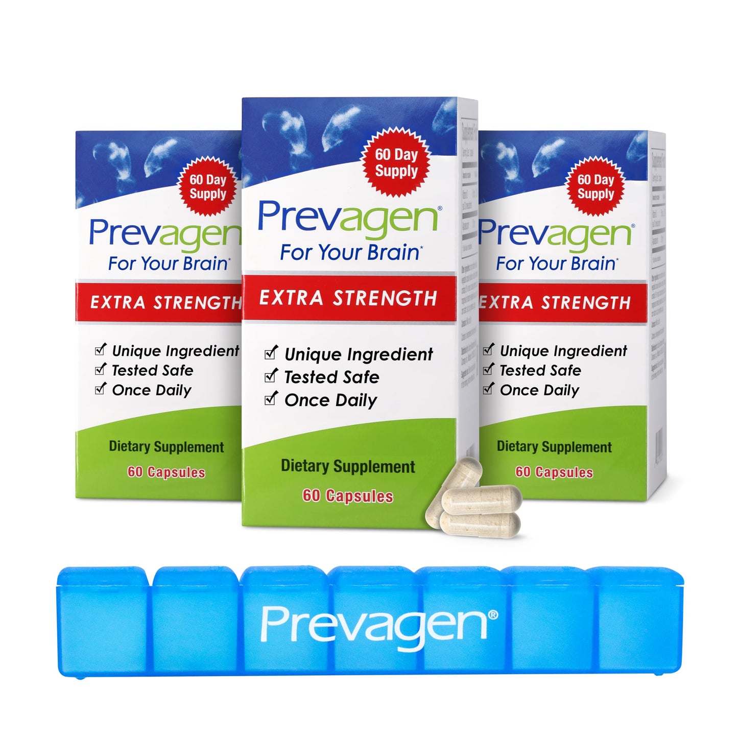 Prevagen Extra Strength Capsules, 180 Count