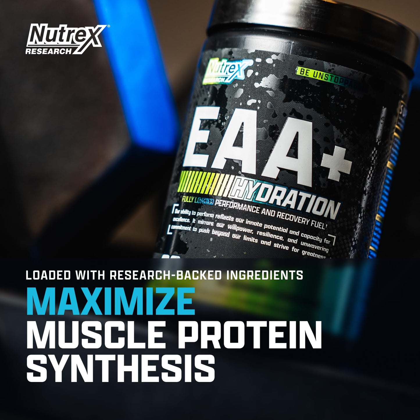 Nutrex Research EAA Hydration Blueberry Lemonade Powder 13.76 Ounce