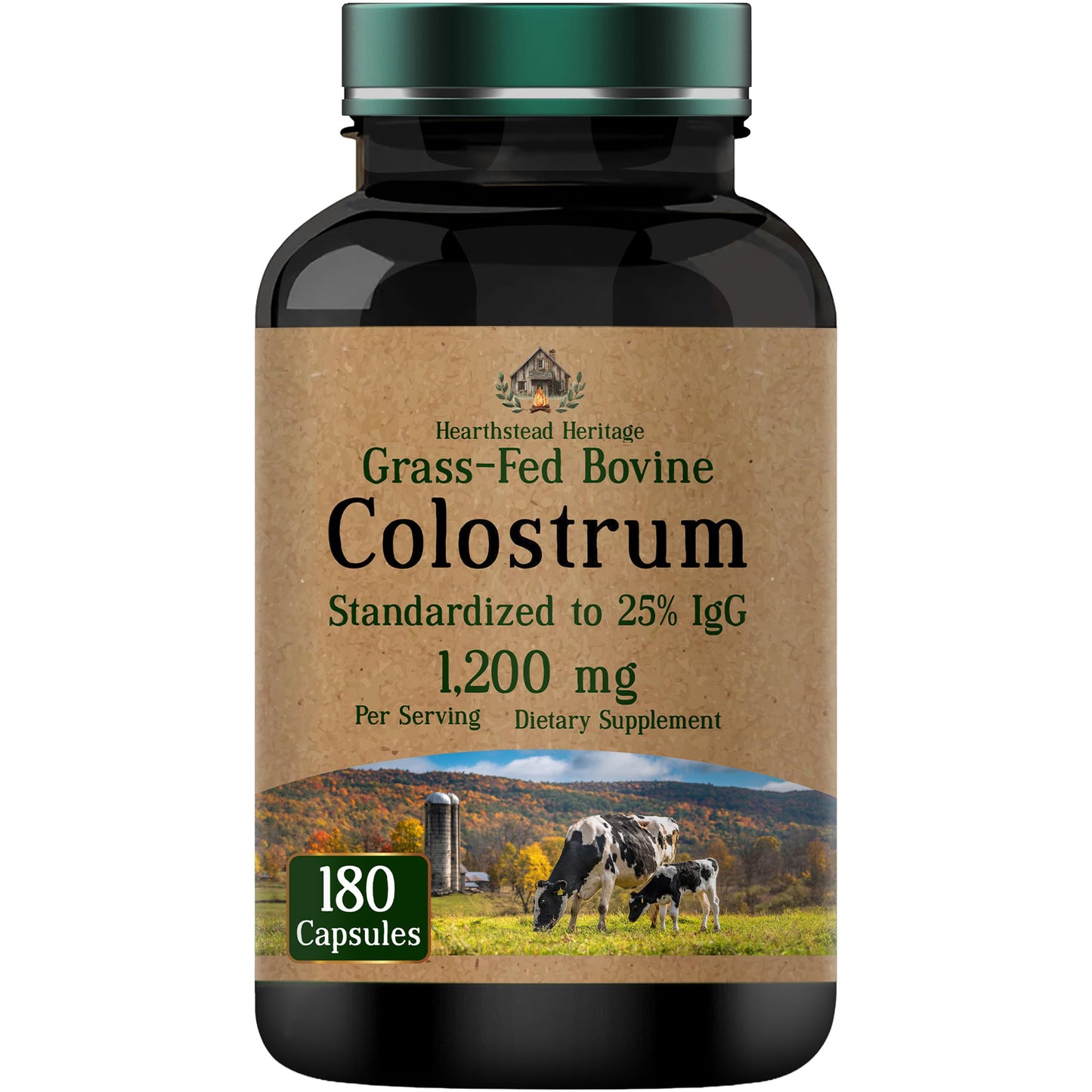tnvitamins Colostrum Supplement 1,200 mg Per Serving 180 Capsules