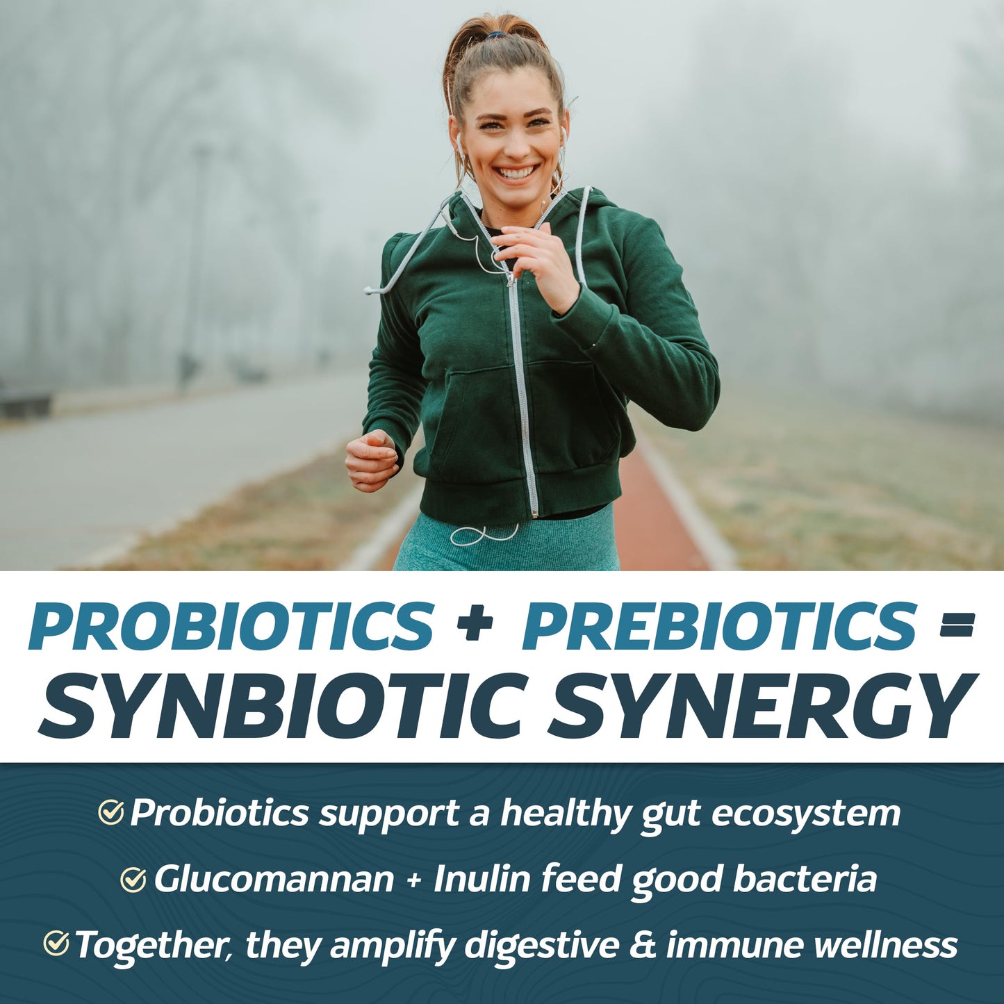 Nutri-Spec Immune Restore Probiotics & Prebiotic Capsules, 90 Capsules